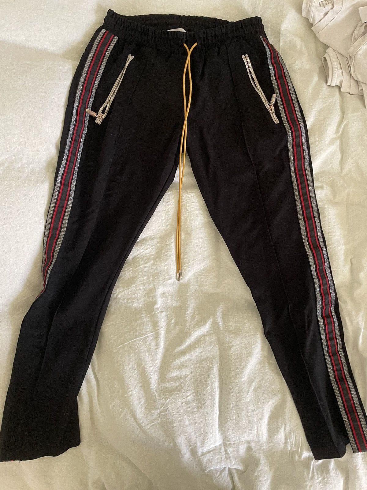 image of Rhude Tuxedo Pants in Black, Men's (Size 30)