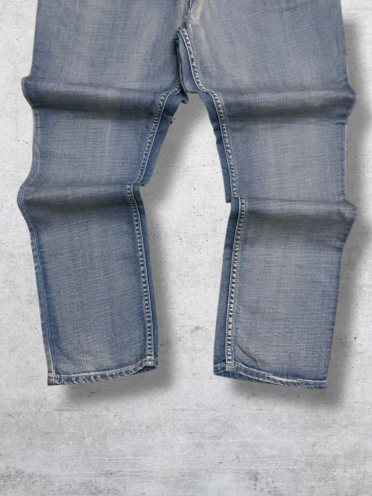 Ne-Net VINTAGE JAPAN 90S ISSEY MIYAKE NE-NET BLUEWASHED DENIM Size US 27 - 3 Thumbnail