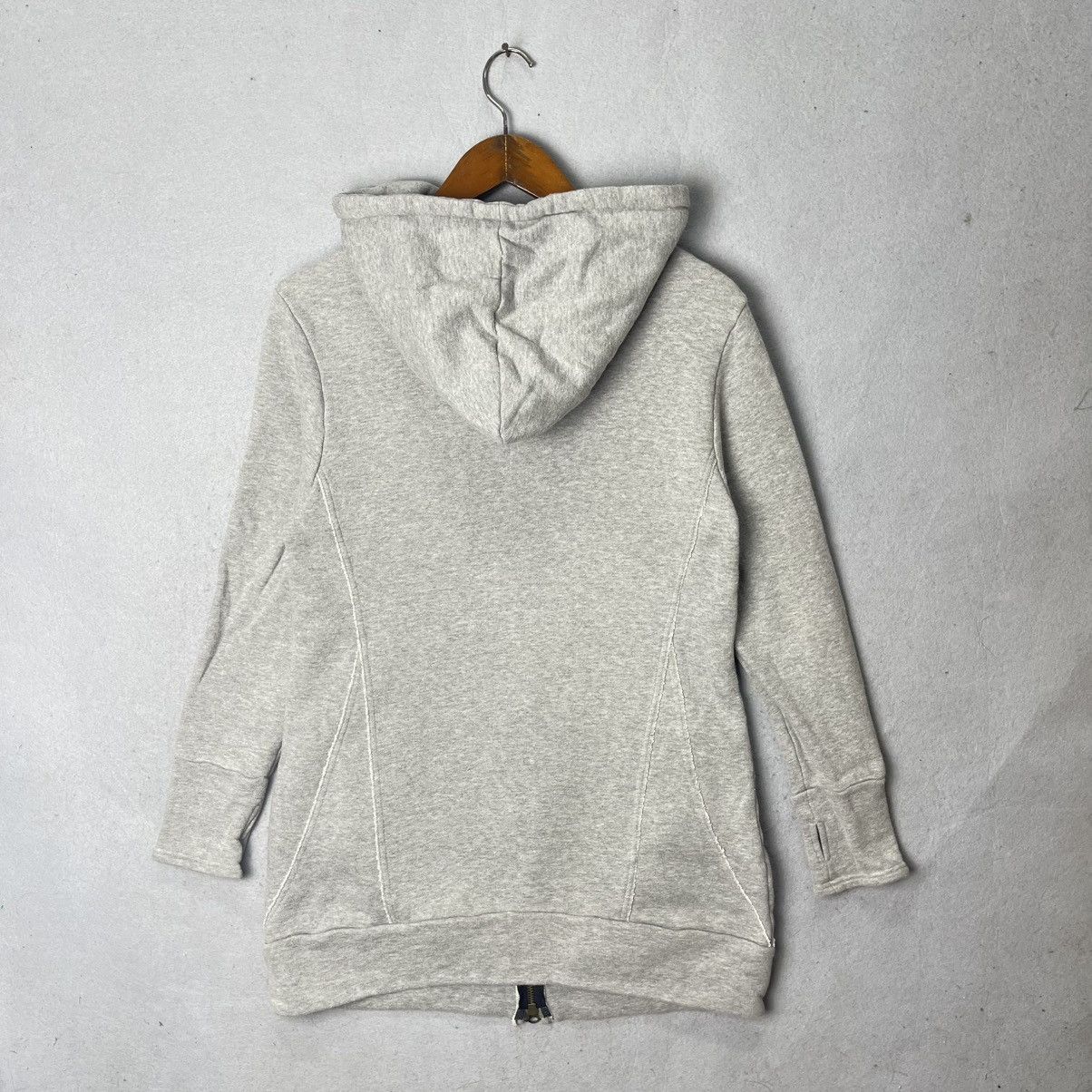 Japanese Brand HAPEACE Japan Longline Minimal Zip Hoodie Size US M / EU 48-50 / 2 - 7 Thumbnail