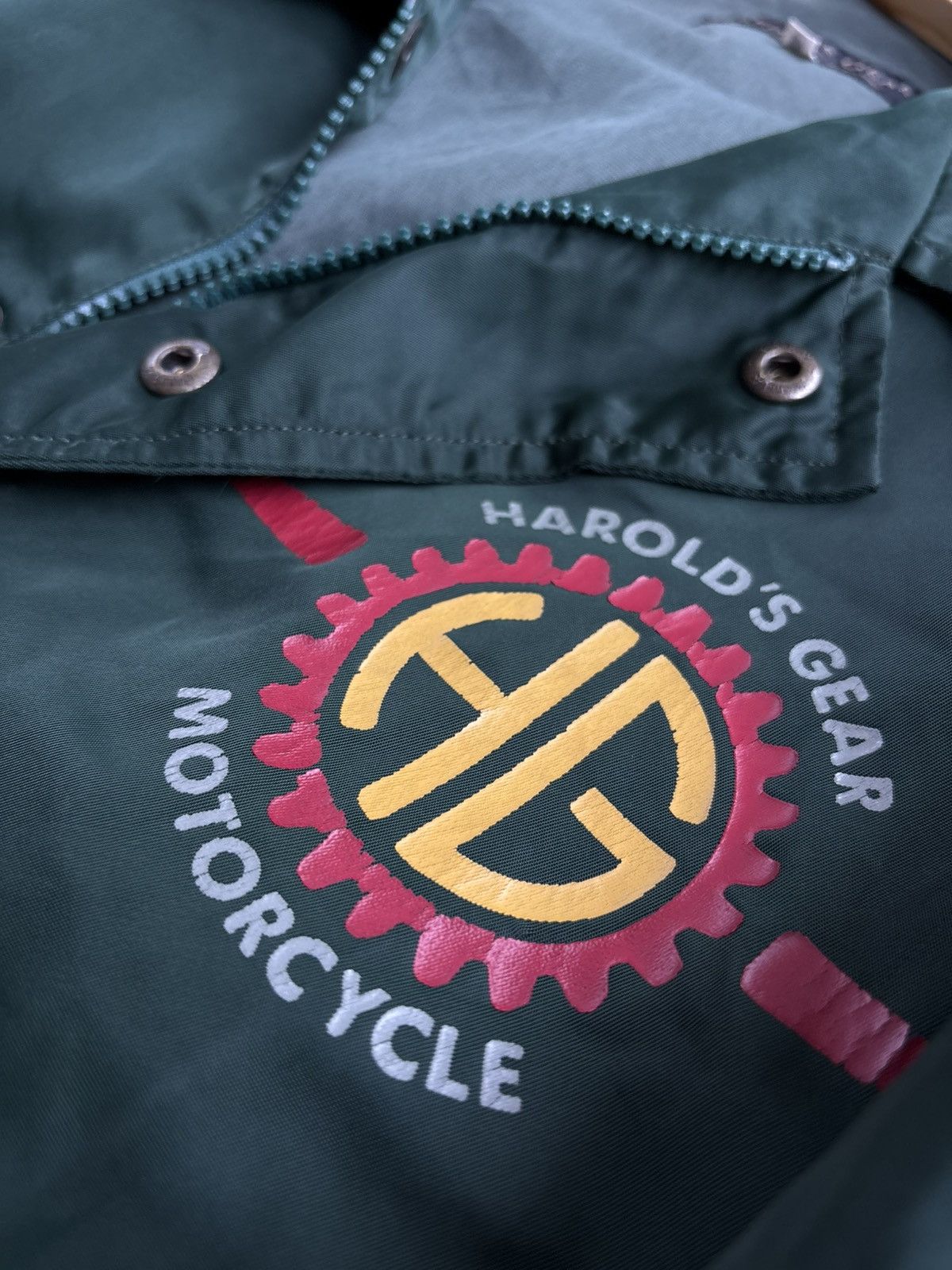 Sports Specialties Vintage 90s RARE Harold's Gear Motorcycle Windbreaker Racing Size US M / EU 48-50 / 2 - 8 Thumbnail