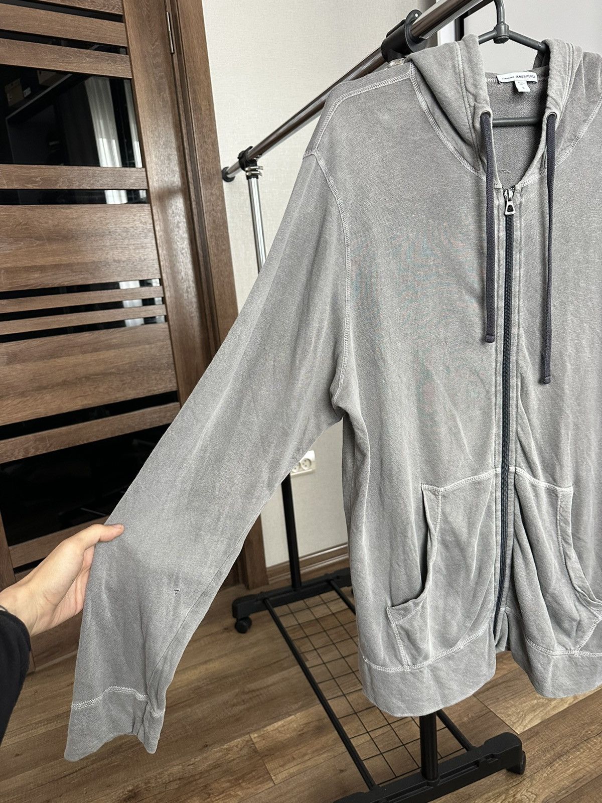 James Perse James Perse Zip Hoodie Size US XL / EU 56 / 4 - 7 Thumbnail