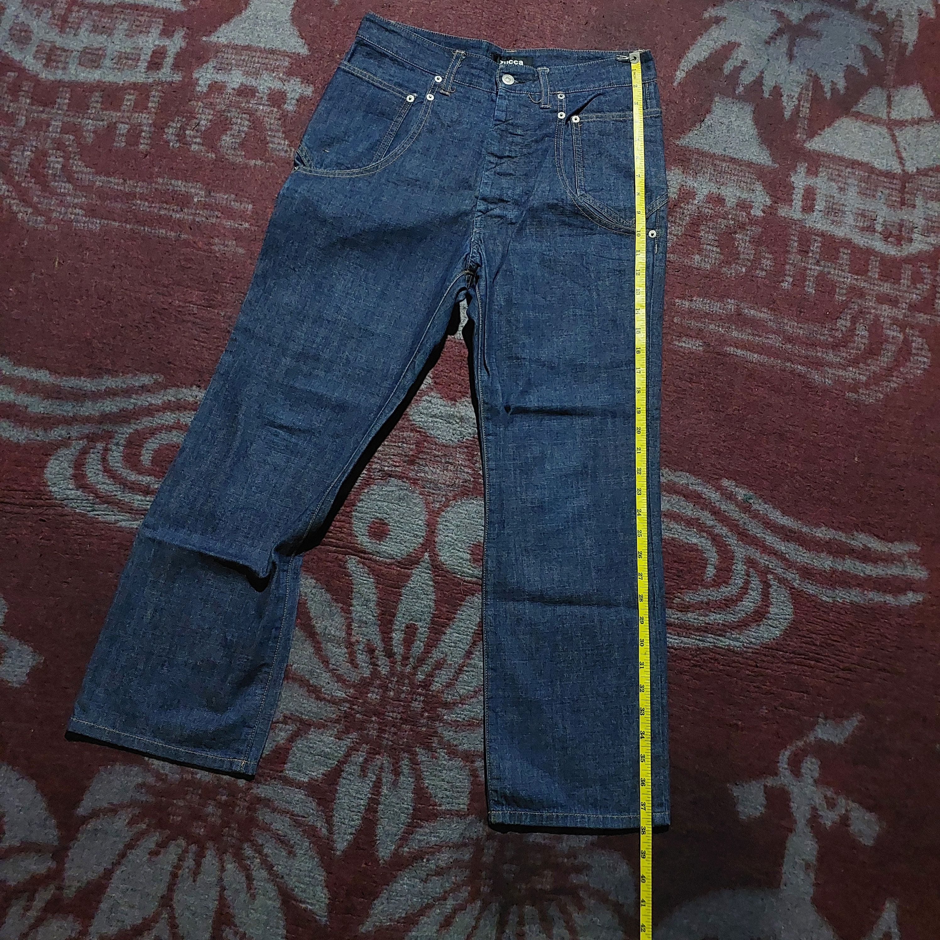 Zucca Zucca japanese indigo blue jeans Size US 30 / EU 46 - 13 Thumbnail
