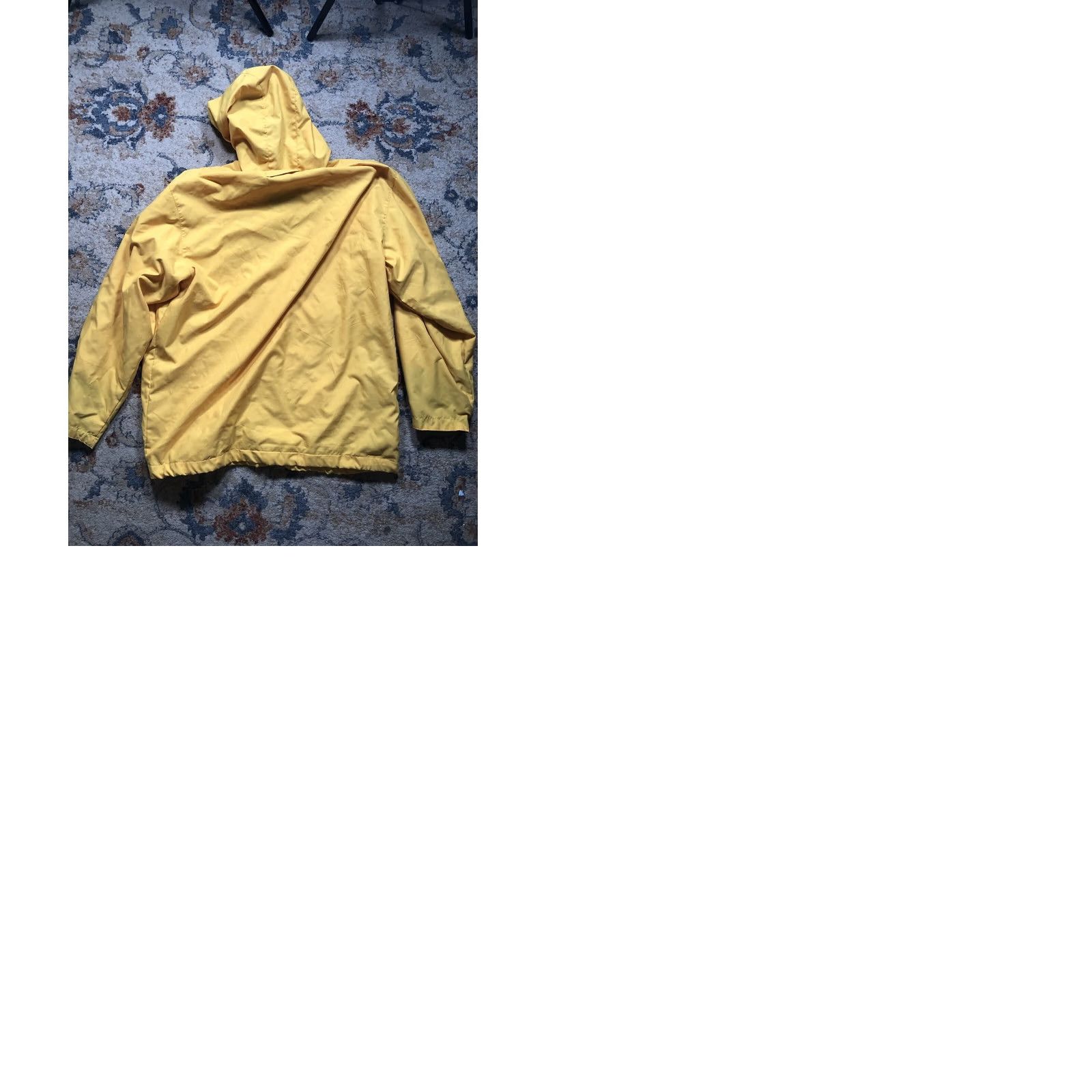 Rains Oarsman 913 Jacket Men L Yellow Zip Hooded Rain Coat Outdoor Size US L / EU 52-54 / 3 - 9 Thumbnail