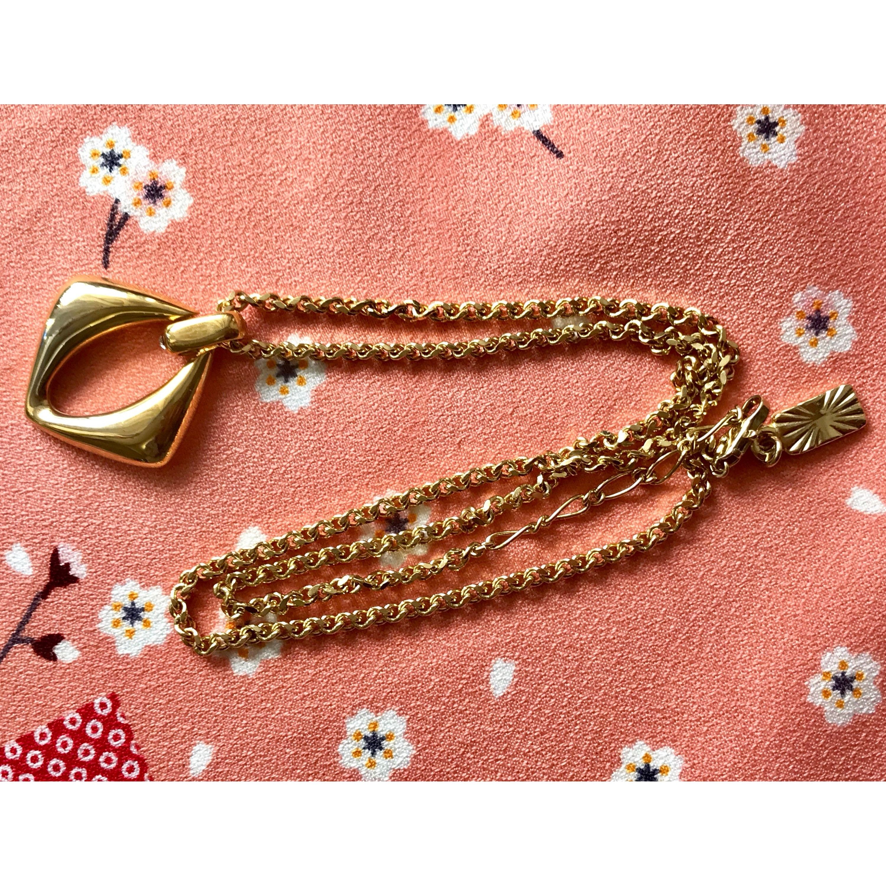 Yves Saint Laurent Vintage Yves Saint Laurent, YSL golden chain necklace Size ONE SIZE - 6 Thumbnail
