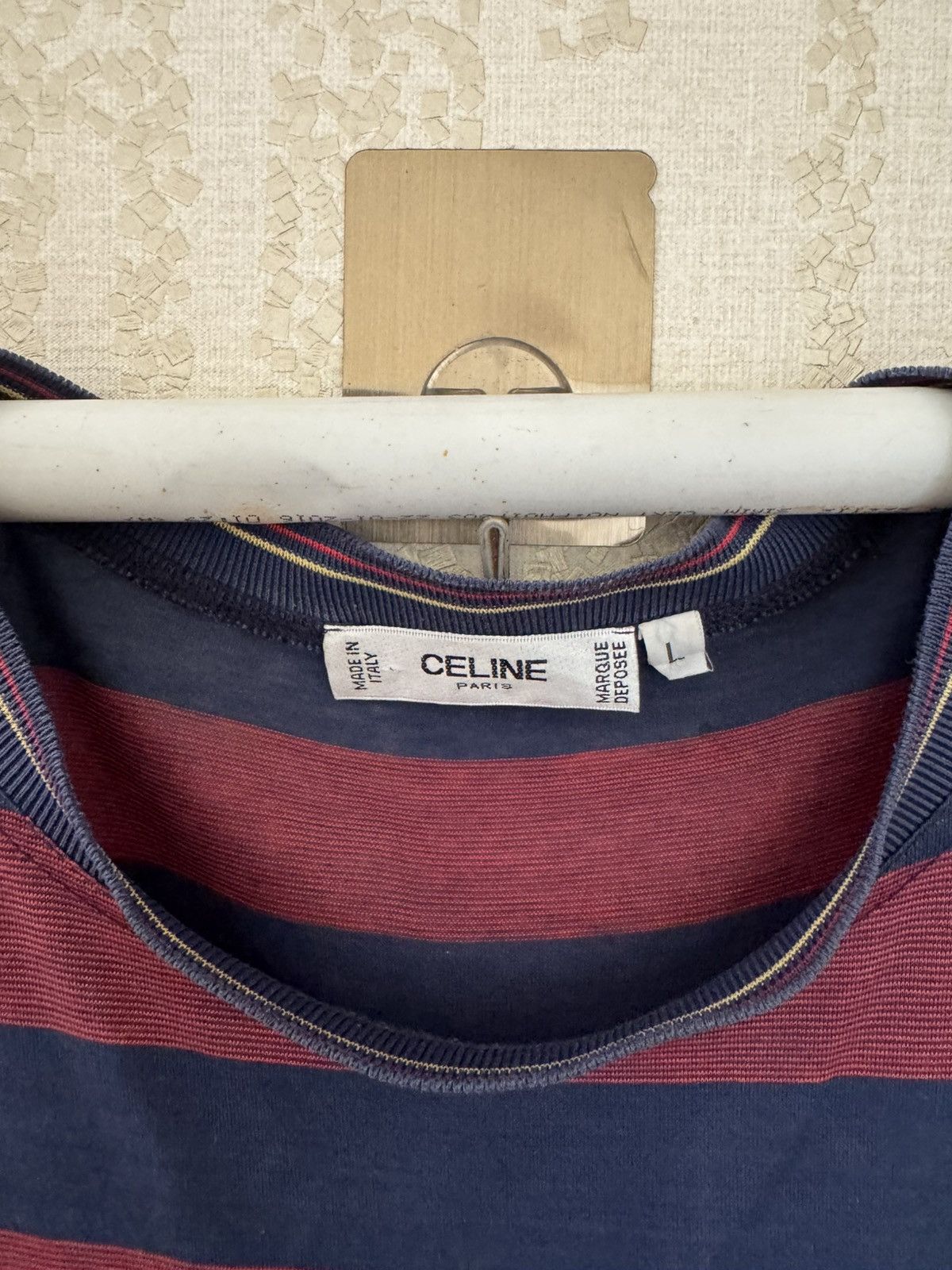Celine × Designer Vintage CELINE MADE IN ITALY PS01 Size US L / EU 52-54 / 3 - 3 Thumbnail