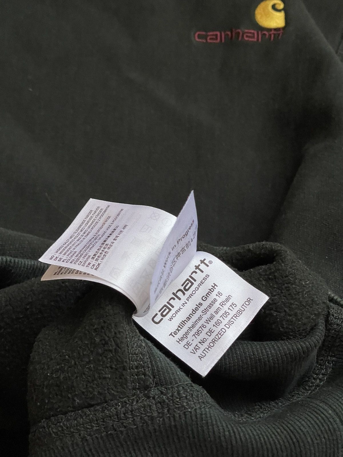 Carhartt Wip × Vintage Carhartt WIP heavyweight American script sweatshirt Size US M / EU 48-50 / 2 - 8 Thumbnail
