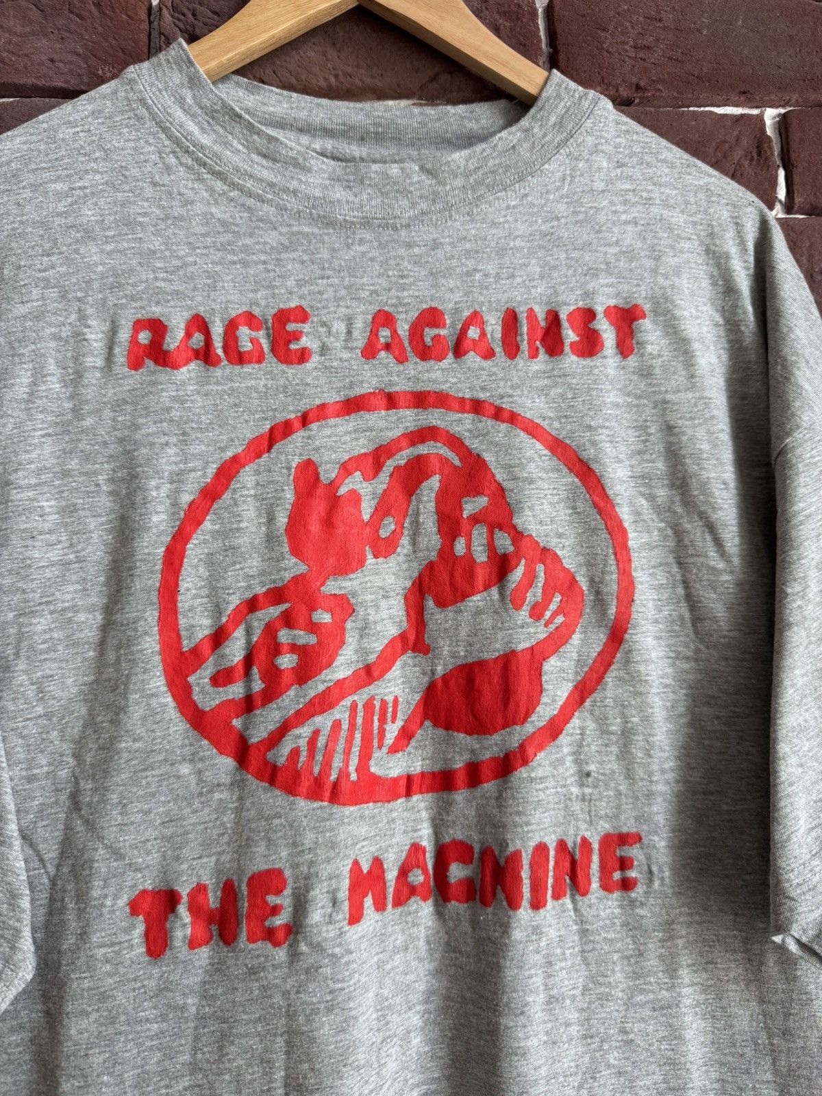 Band Tees 00s Vintage Rage Against The Machine RATM Molotov Faded Tee Size US XL / EU 56 / 4 - 4 Thumbnail