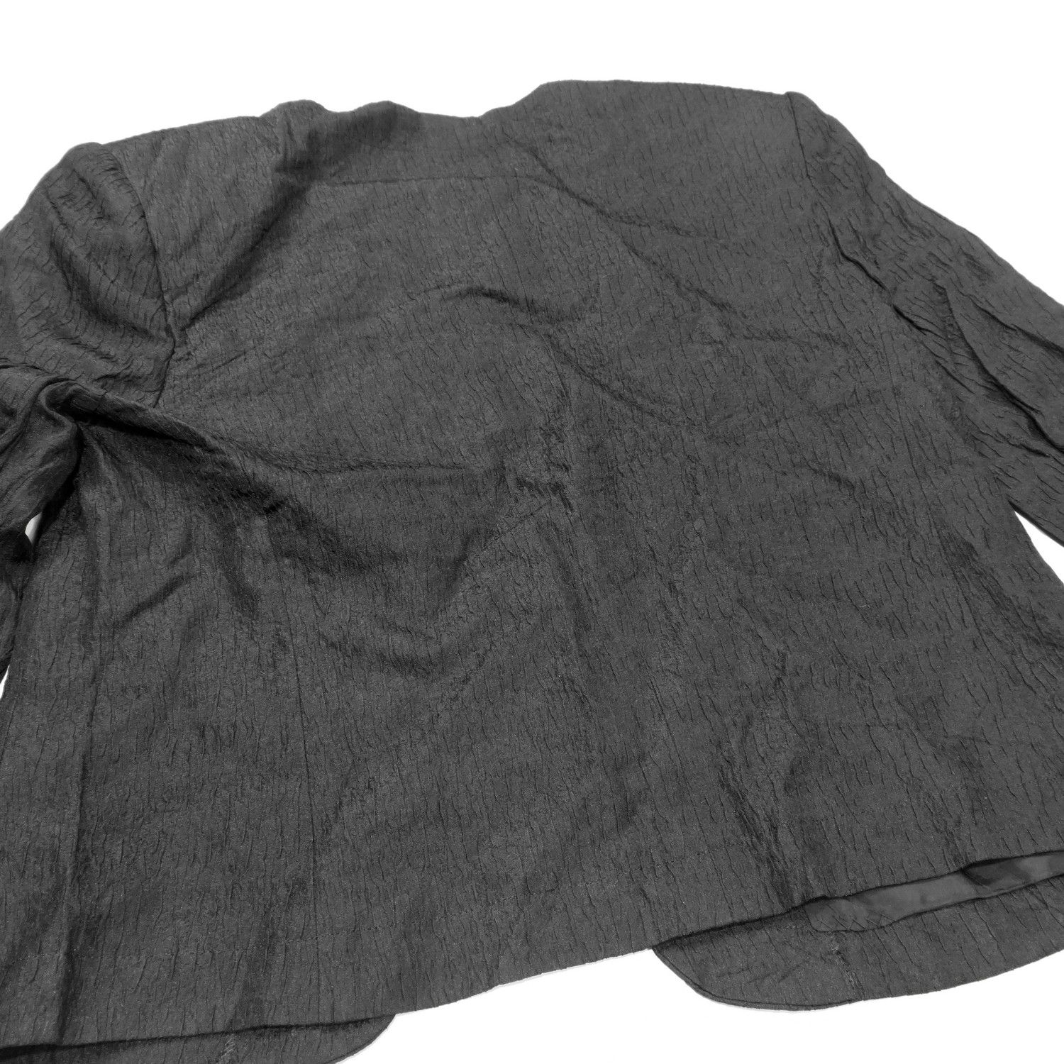 Givenchy GIVENCHY HI FORMAL COLLARLESS SILK CLIP CLOSURE JACKET Size L / US 10 / IT 46 - 10 Thumbnail