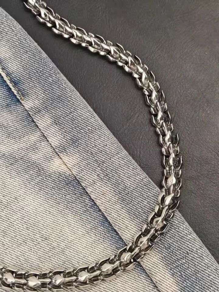 Jewelry Dragon Head Pants Chain for Men Women,Jeans Chain,Keys Chain Size ONE SIZE - 5 Thumbnail