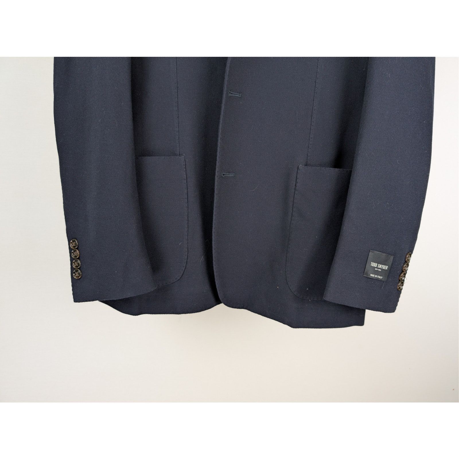 Todd Snyder o1rshd1 CC20 Light Jacket Blazer in Navy Blue Size US M / EU 48-50 / 2 - 4 Thumbnail