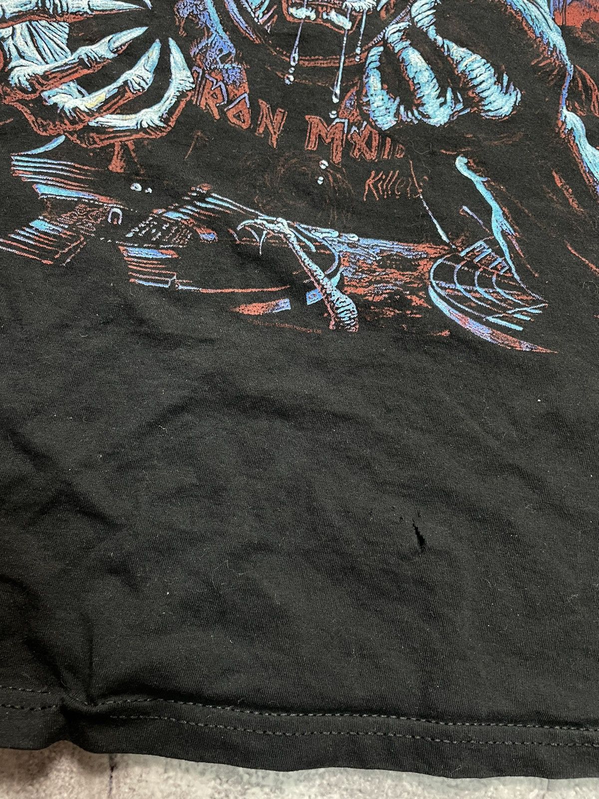 Band Tees Iron Maiden Vtg 2003 Till I'm Dead Tour Tee Faded XL Y2K Size US XL / EU 56 / 4 - 4 Thumbnail