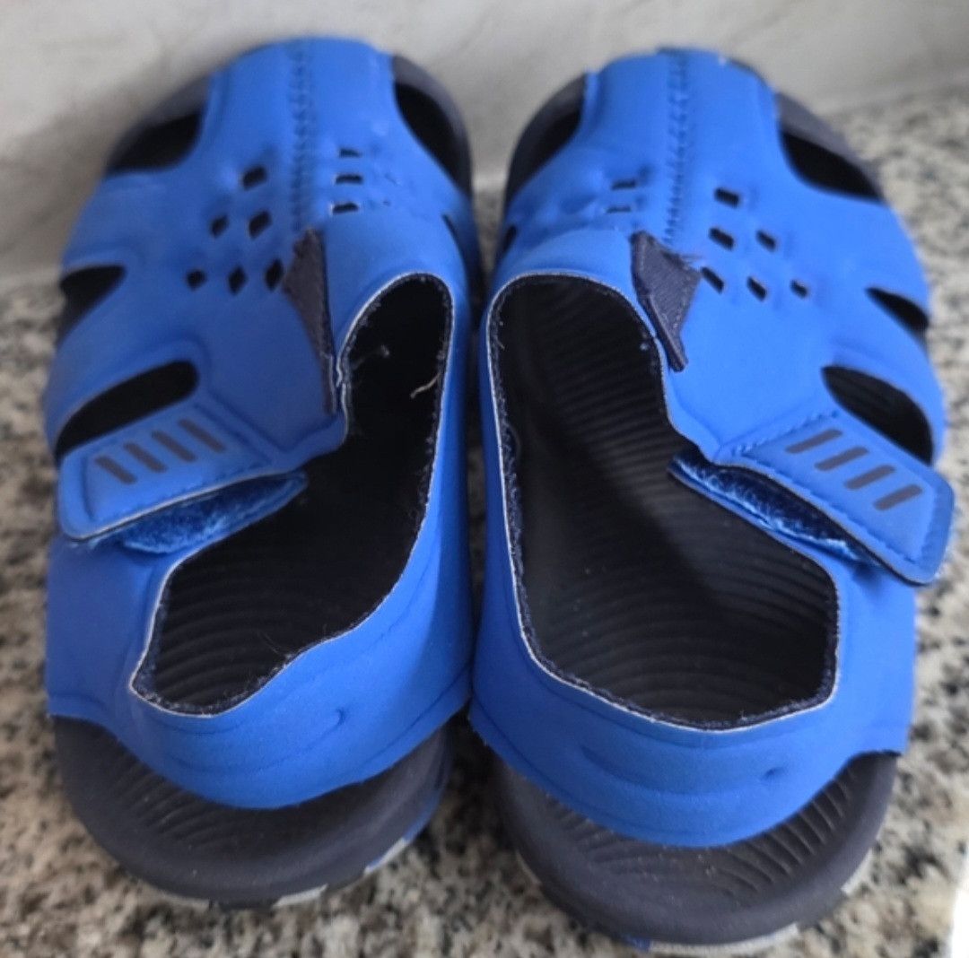 Other Wonder Nation Toddler Kids Bump Toe Sandals Blue Size 5/6 Size US 5 / EU 37 - 2 Thumbnail