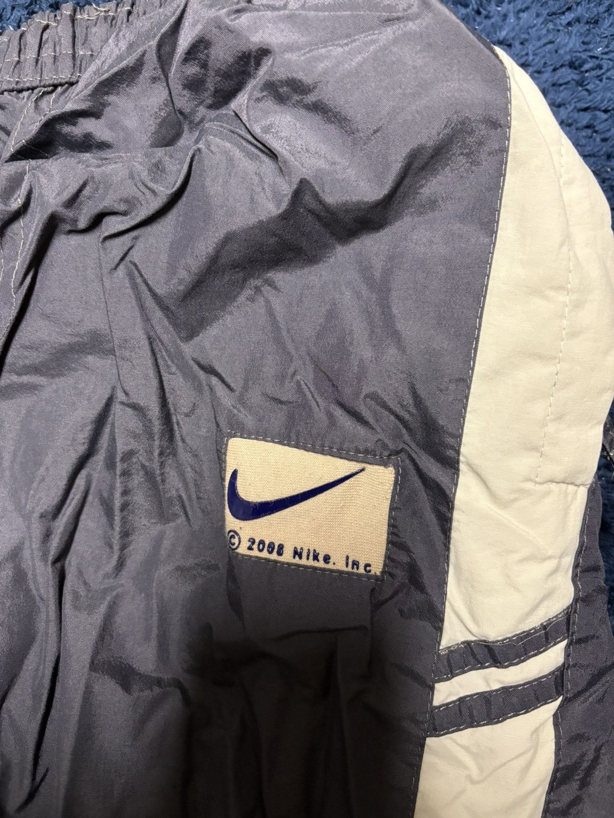Nike Dark Grey vintage 2008 Nike track pants Size US 31 - 2 Thumbnail