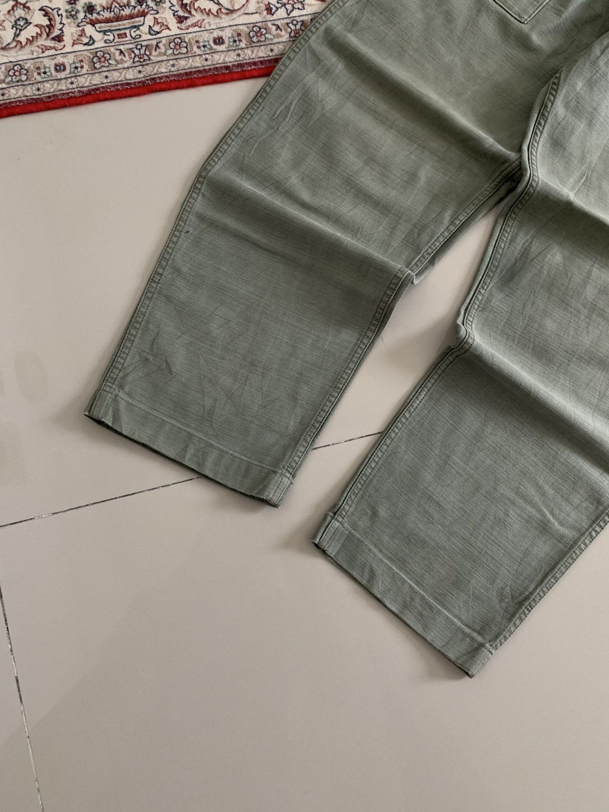 Orslow H.R Market Fatigue Military Sateen OG Trousers Size US 30 / EU 46 - 2 Thumbnail
