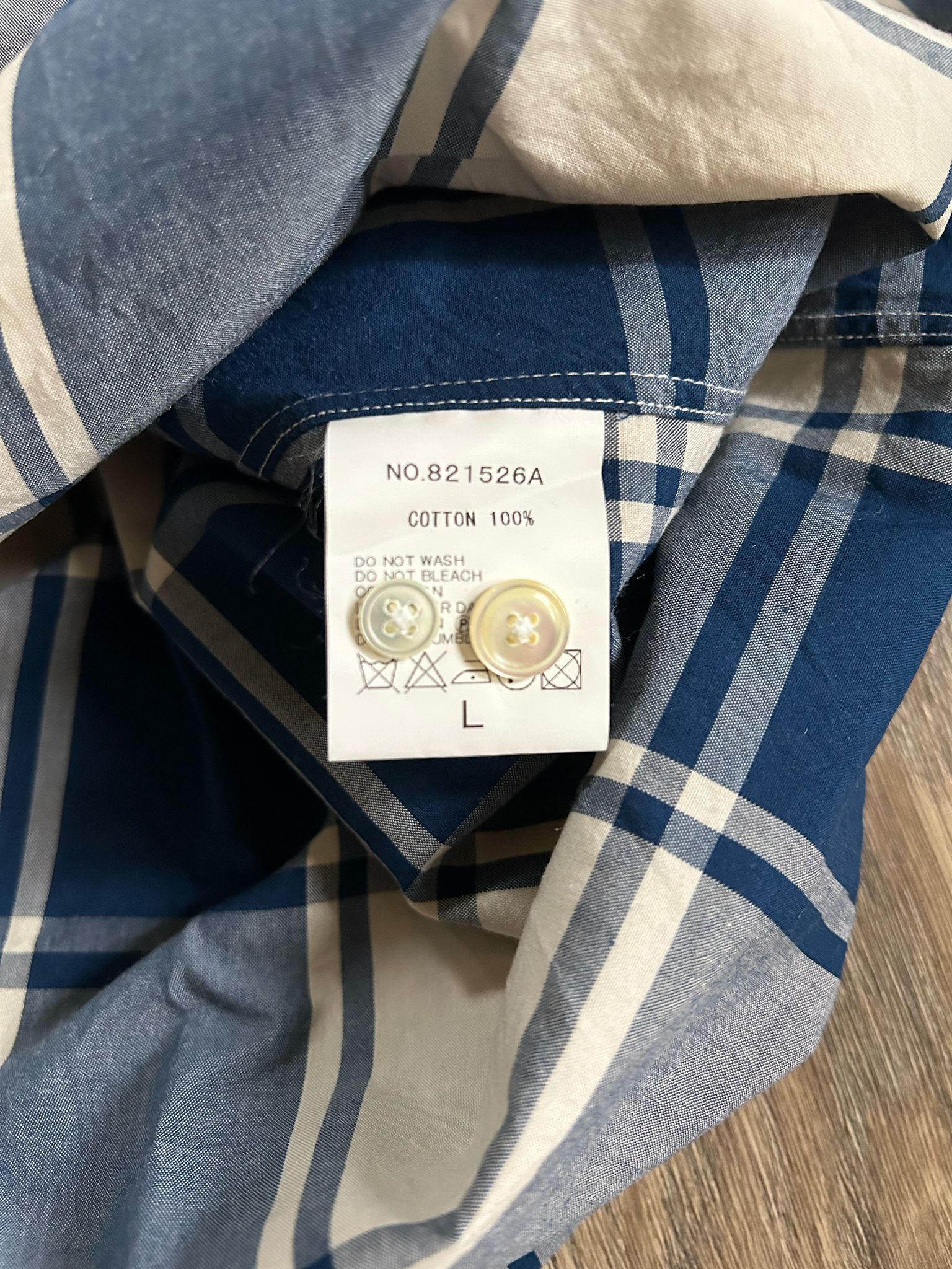 Haversack × Japanese Brand Haversack Button Up checked shirt Size US L / EU 52-54 / 3 - 4 Thumbnail