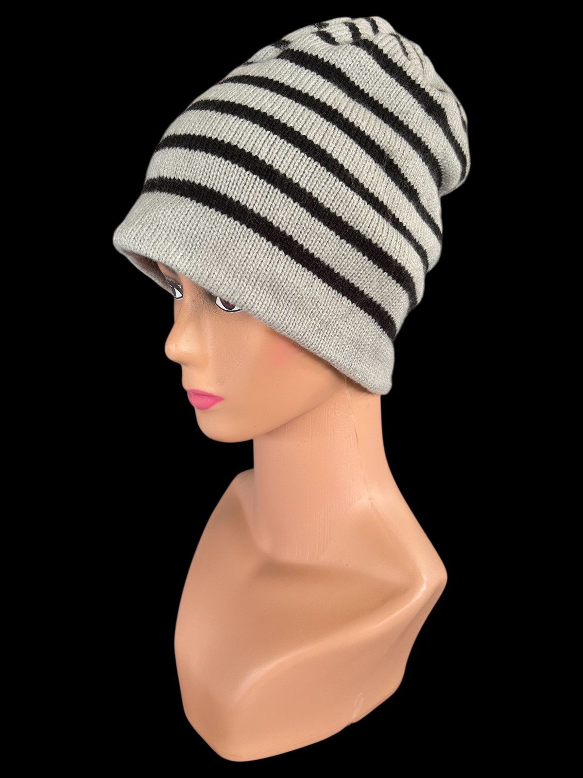 Japanese Brand × Kapital × Vintage Stripe Japanese Style Beanie Hats Size ONE SIZE - 1 Thumbnail