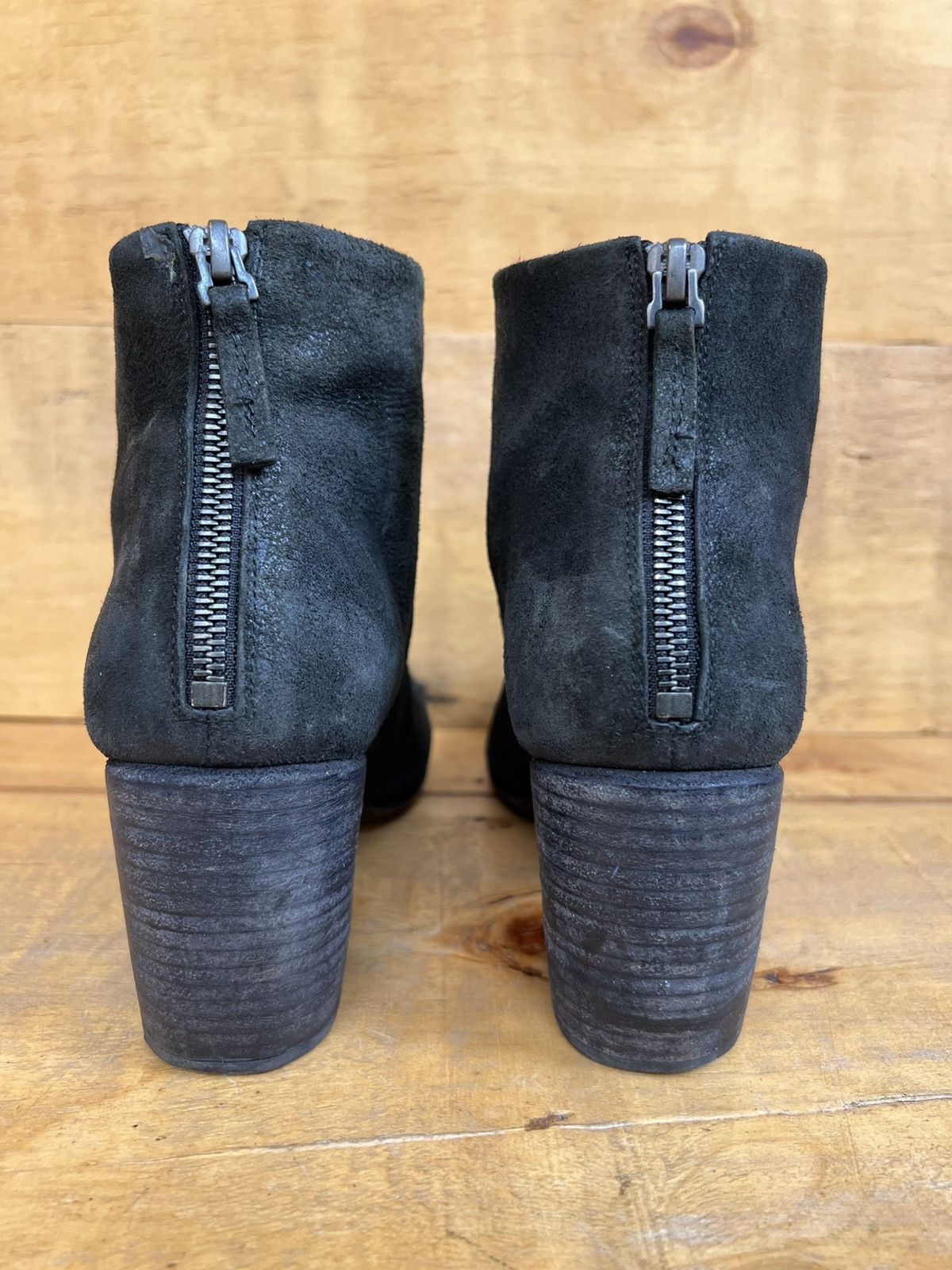 Marsell Marsèll Black leather Suede Women's Boots Size EU 38 / US 8 Size US 8 / IT 38 - 8 Thumbnail