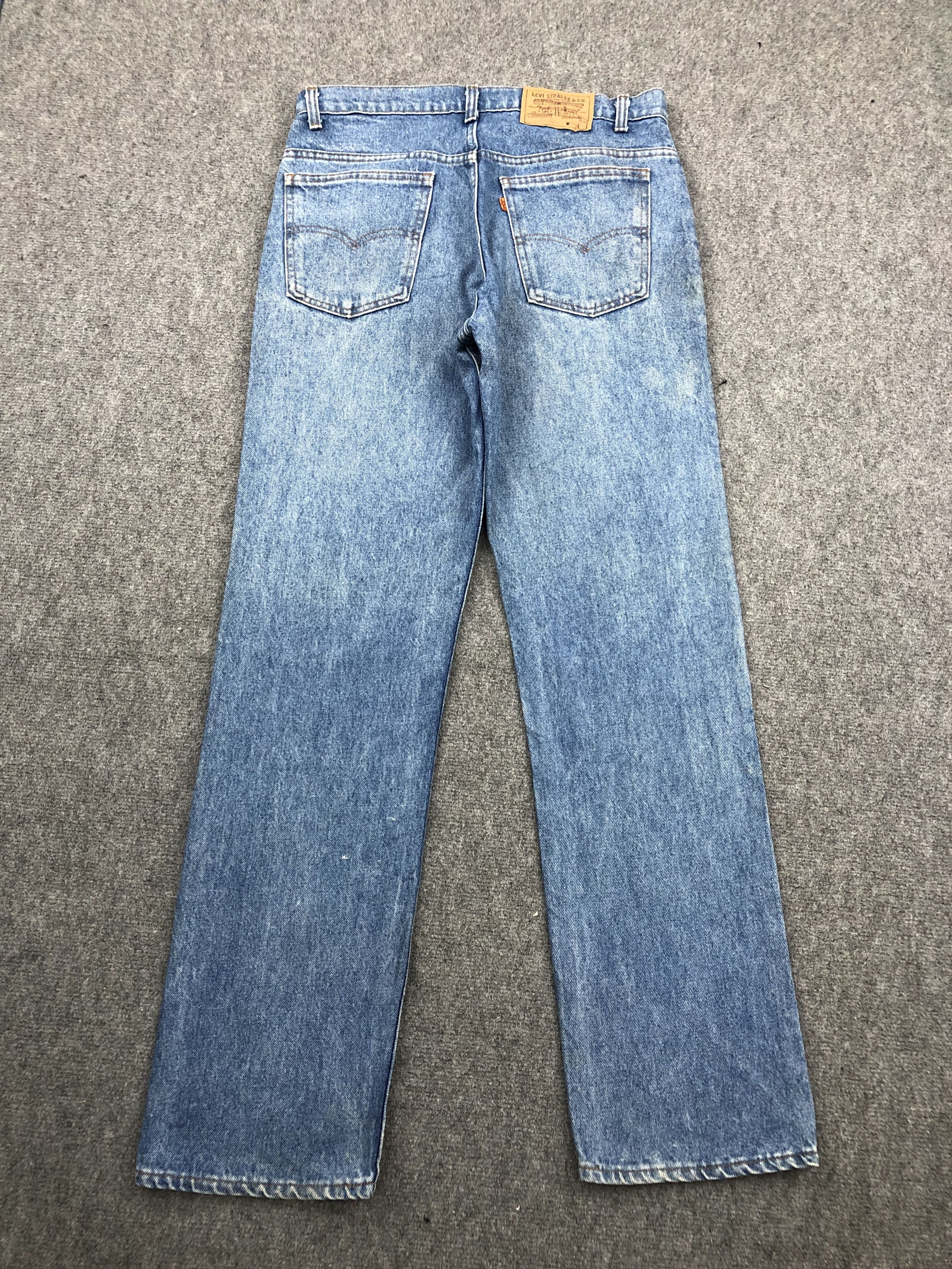Levi's Vintage 80s Levis Orange Tabs Jeans DPP0217 Size US 33 - 3 Thumbnail