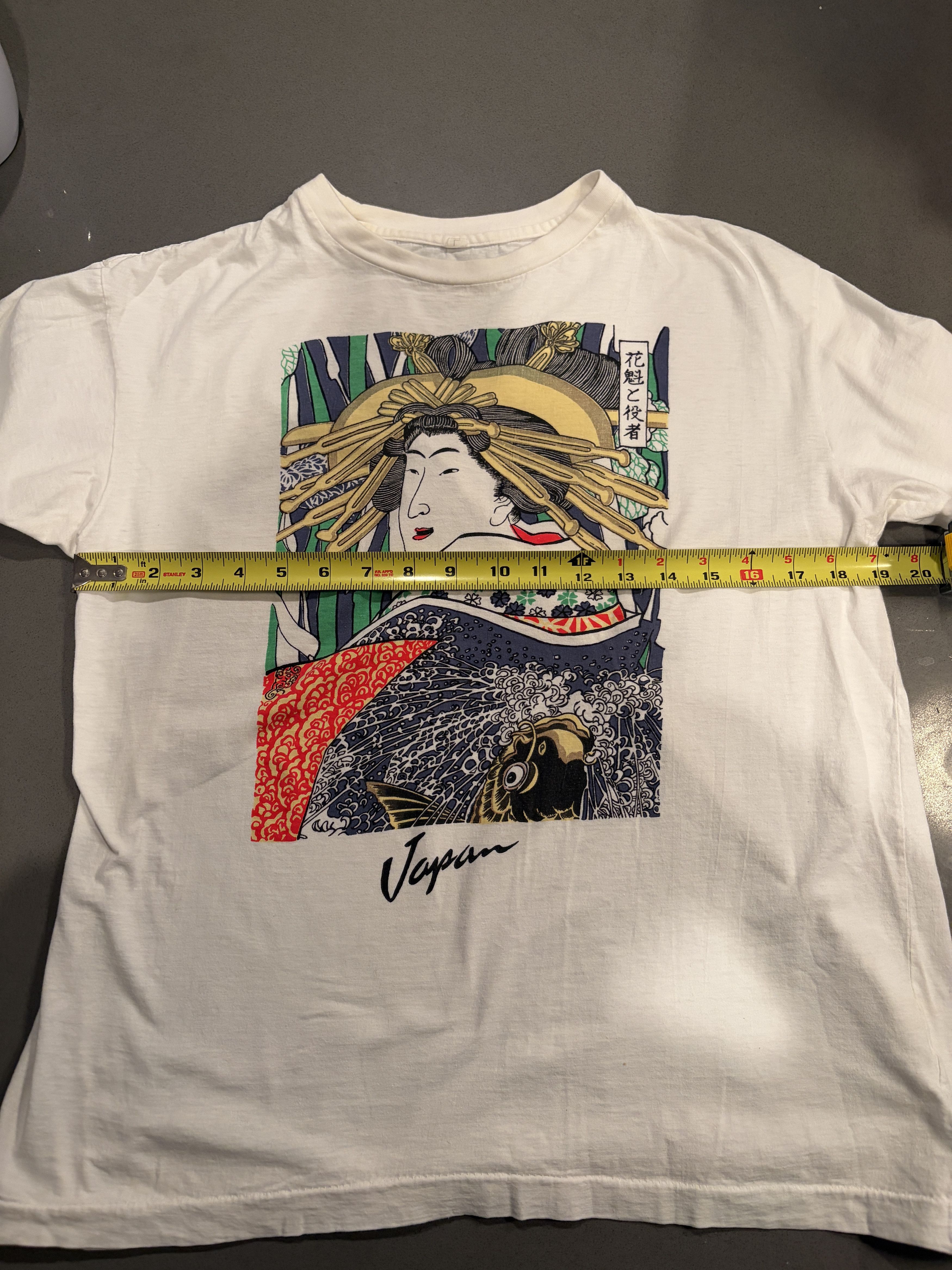 Vintage Vintage Japanese Art t-shirt Size US M / EU 48-50 / 2 - 2 Thumbnail