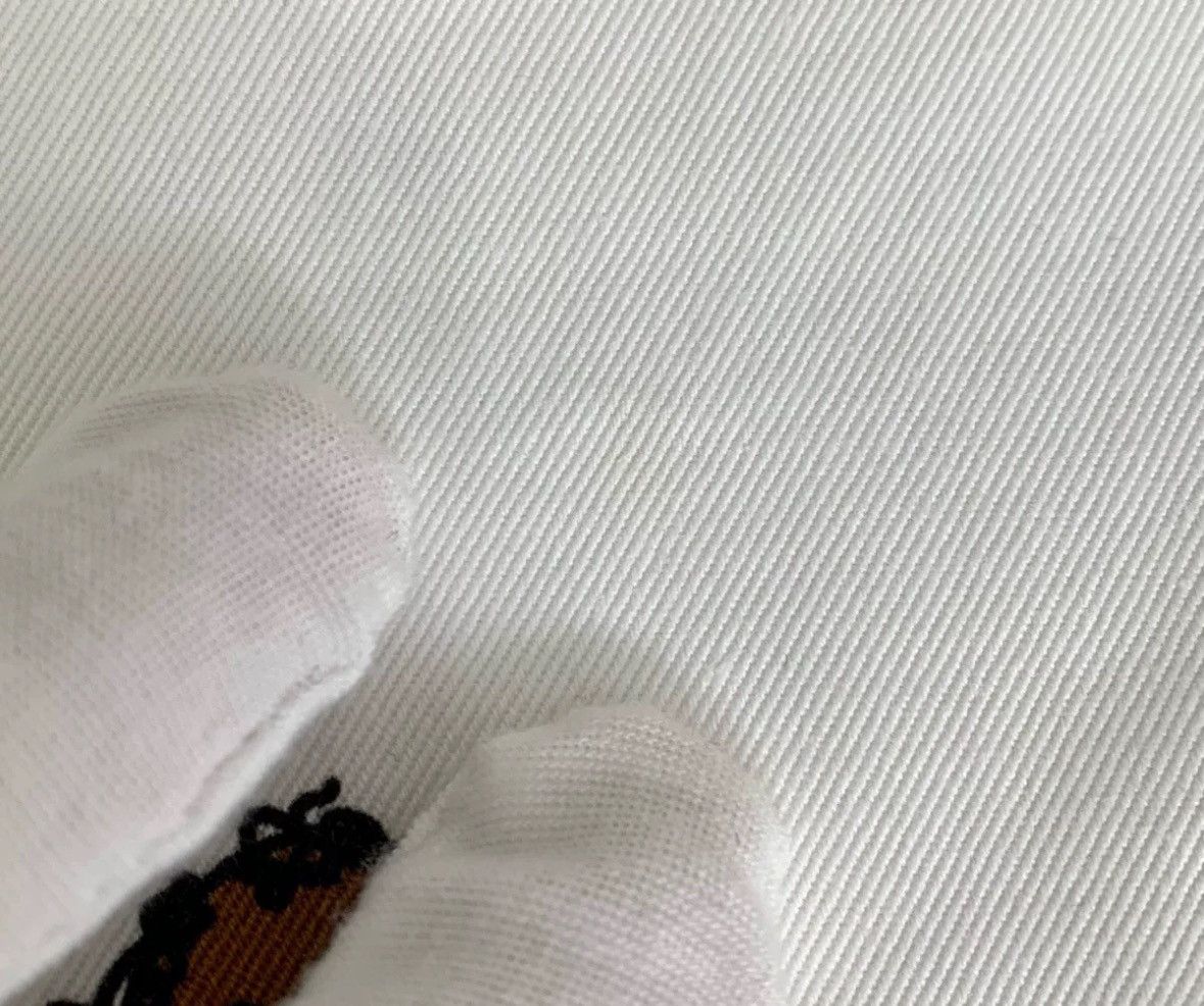 Louis Vuitton Louis Vuitton LV logo cartoon white cotton shirt jacket Size US S / EU 44-46 / 1 - 5 Thumbnail