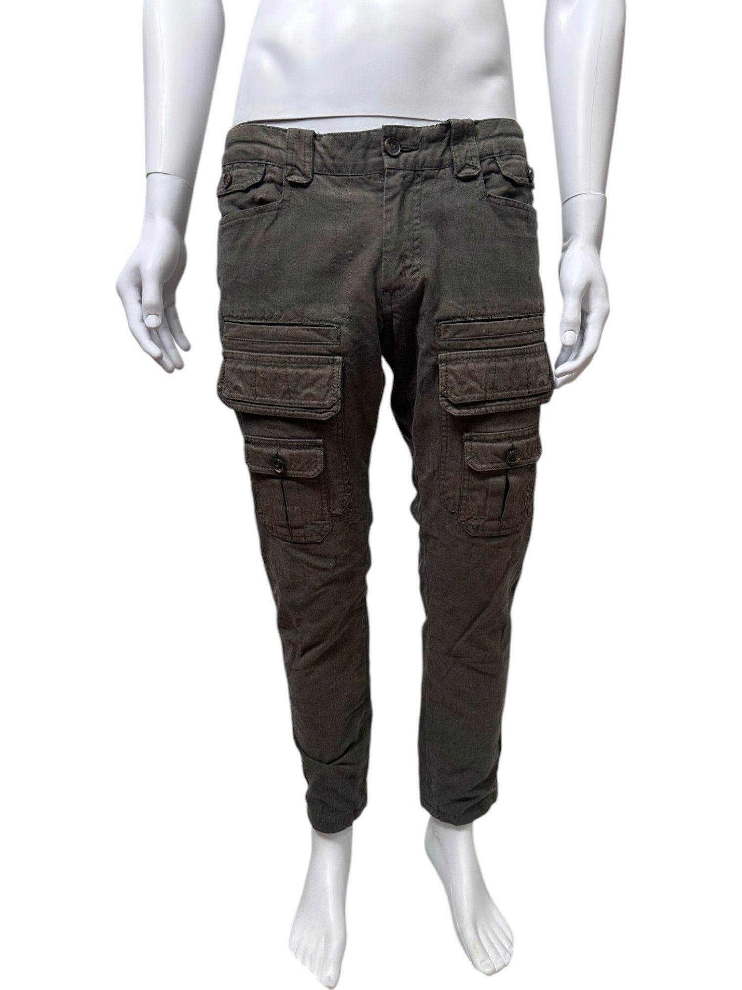 Dolce & Gabbana Early 00's Multipocket Grey Pants Size US 34 / EU 50 - 1 Thumbnail