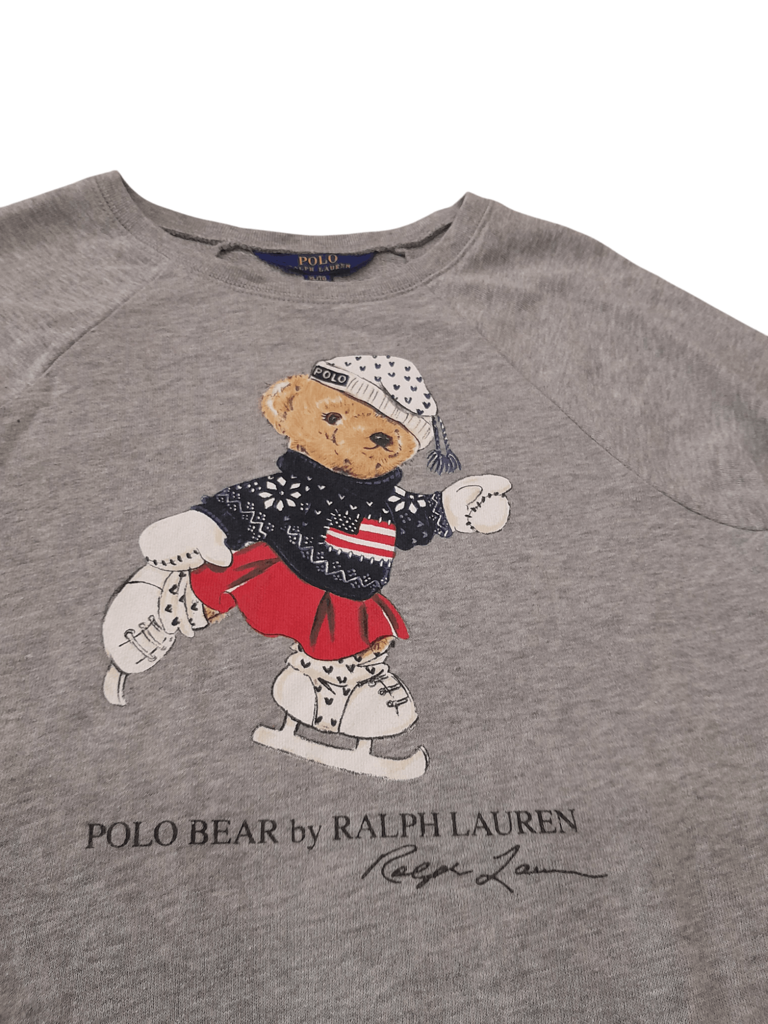 Polo Ralph Lauren Polo Bear Ralph Lauren Tennis Skating Shirt (F402) Size XL / US 12-14 / IT 48-50 - 3 Thumbnail