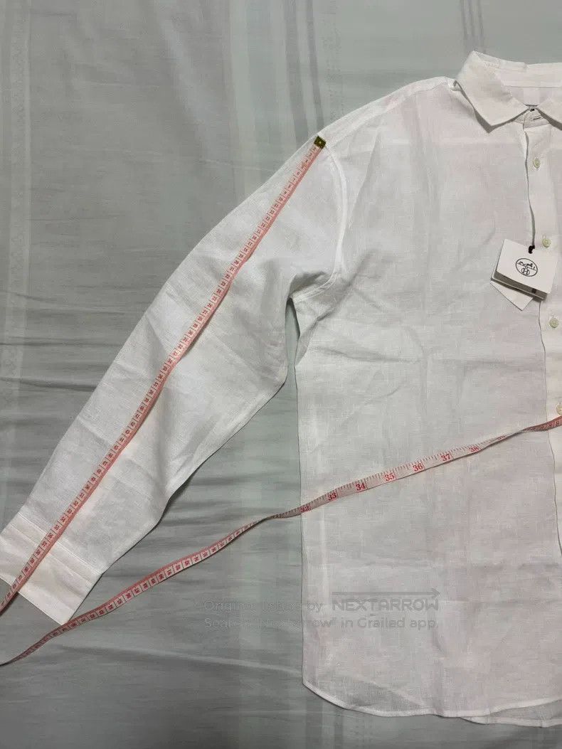 Hermes Hermes size 39 Linen shirt, 100% linen Size US L / EU 52-54 / 3 - 6 Thumbnail