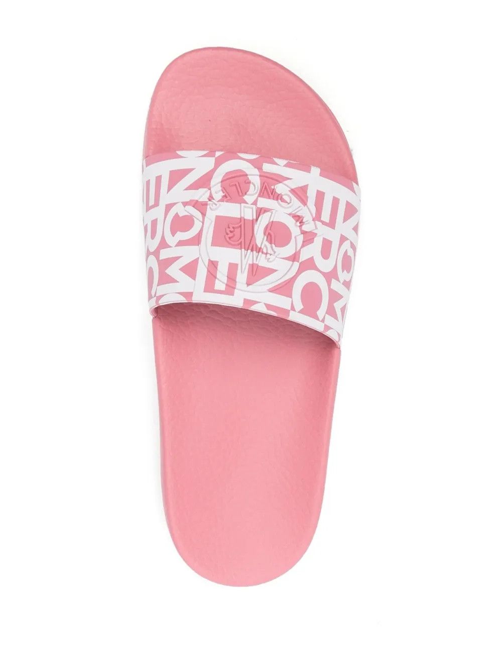 Moncler o1y1125 Slippers in Pink/White Size US 6 / IT 36 - 4 Thumbnail