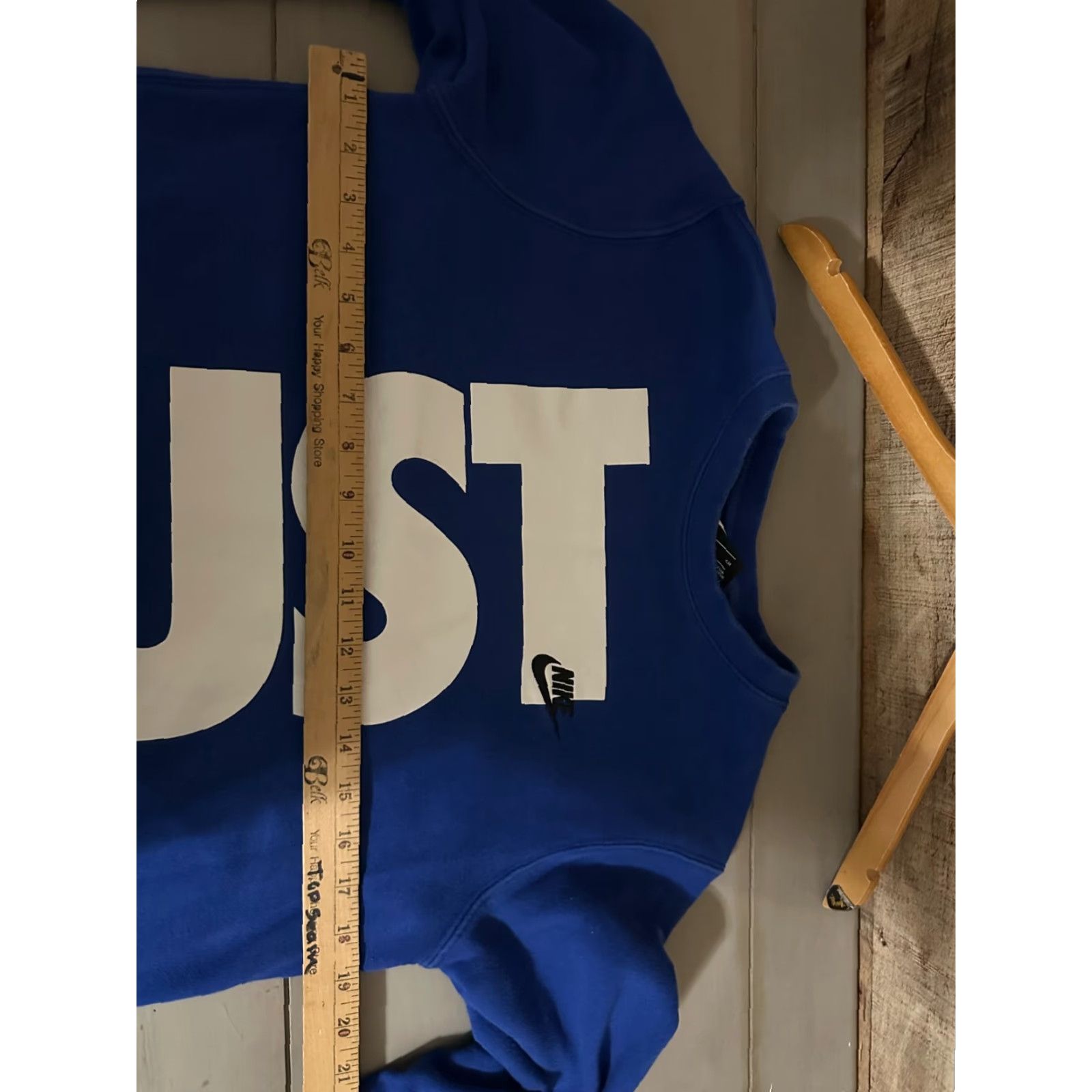 Nike Nike Sweatshirt Shirt Unisex Adults Small Blue Pullover Round Neck Logo Crewneck Long Sleeve Regular Size US S / EU 44-46 / 1 - 4 Thumbnail