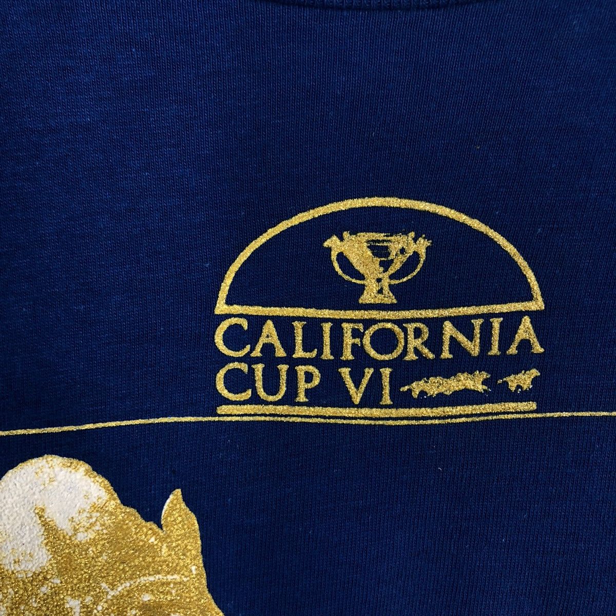 Japanese Brand 🔥90’s Vintage Short Sleeve T-Shirt California Cup VI Size US L / EU 52-54 / 3 - 9 Thumbnail