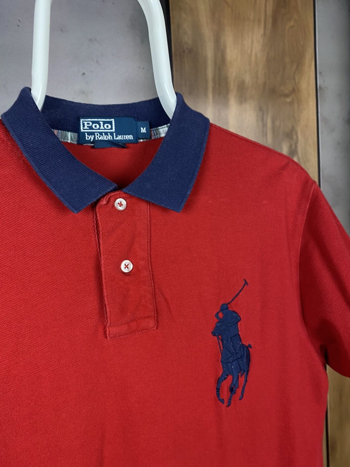 Polo Ralph Lauren 🎠Vintage 90s Polo T-Shirt Polo Ralph Lauren Pony Racing 3🎠 Size US M / EU 48-50 / 2 - 2 Thumbnail