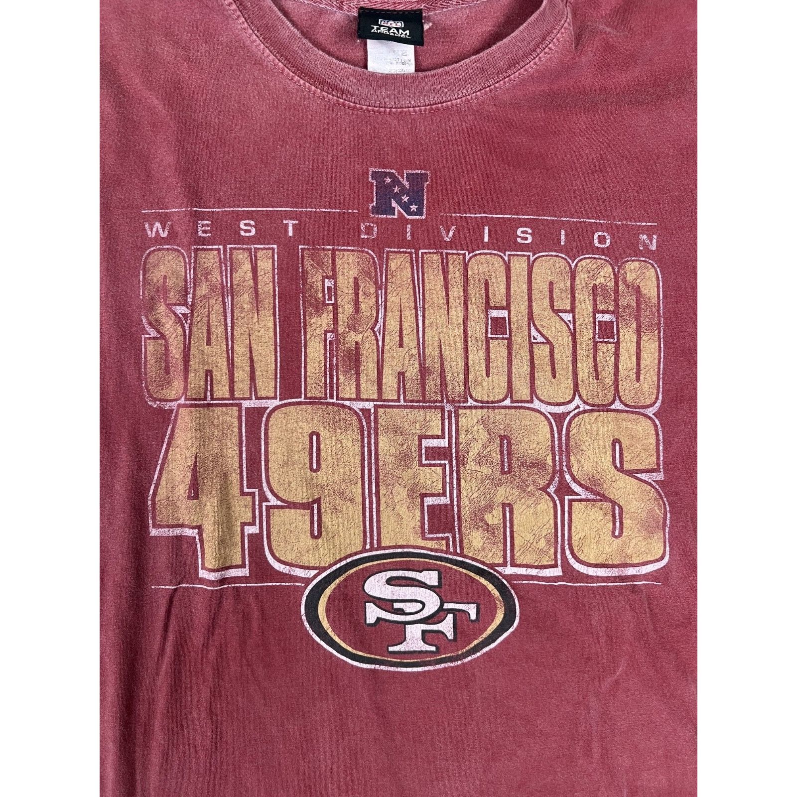 NFL Vintage San Francisco 49ers T-Shirt Size 2XL Red Retro NFL F Size US XXL / EU 58 / 5 - 2 Thumbnail