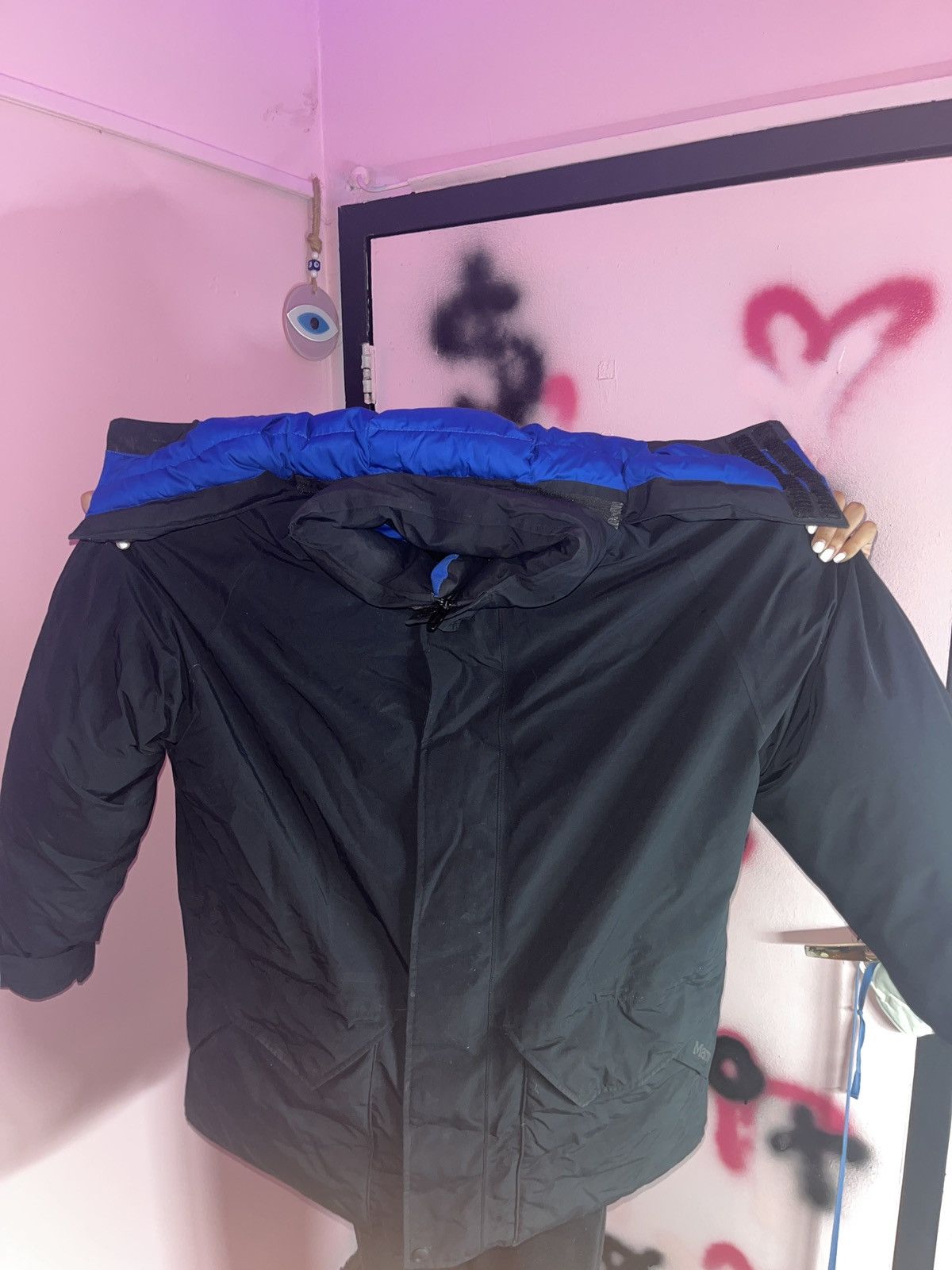 Goretex Gortex Marmot Jacket Black and blue Size US M / EU 48-50 / 2 - 2 Thumbnail