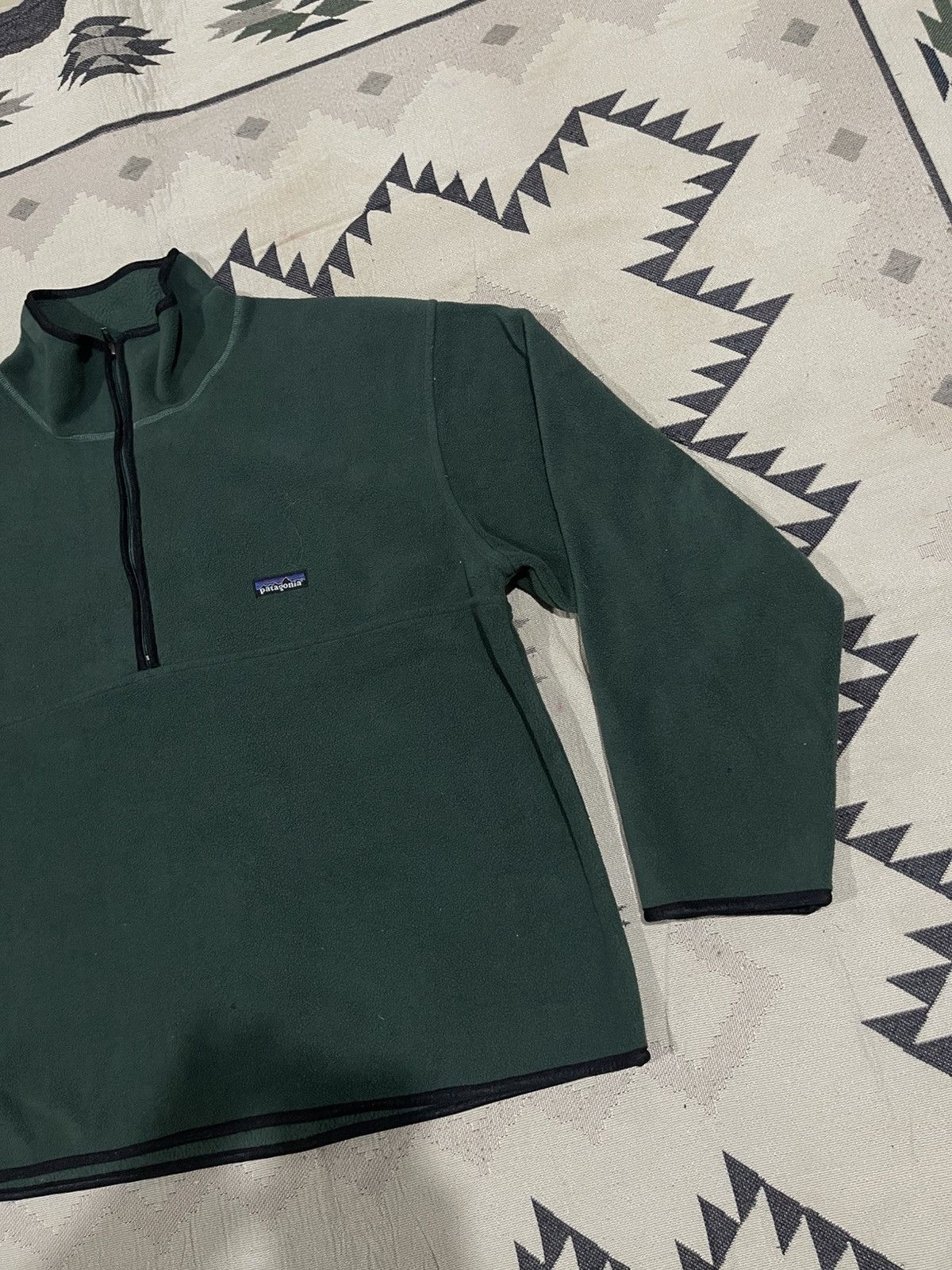 Patagonia 90s PATAGONIA SYNCHILLA HALF ZIPPER FLEECE SWEATER Size US L / EU 52-54 / 3 - 4 Thumbnail