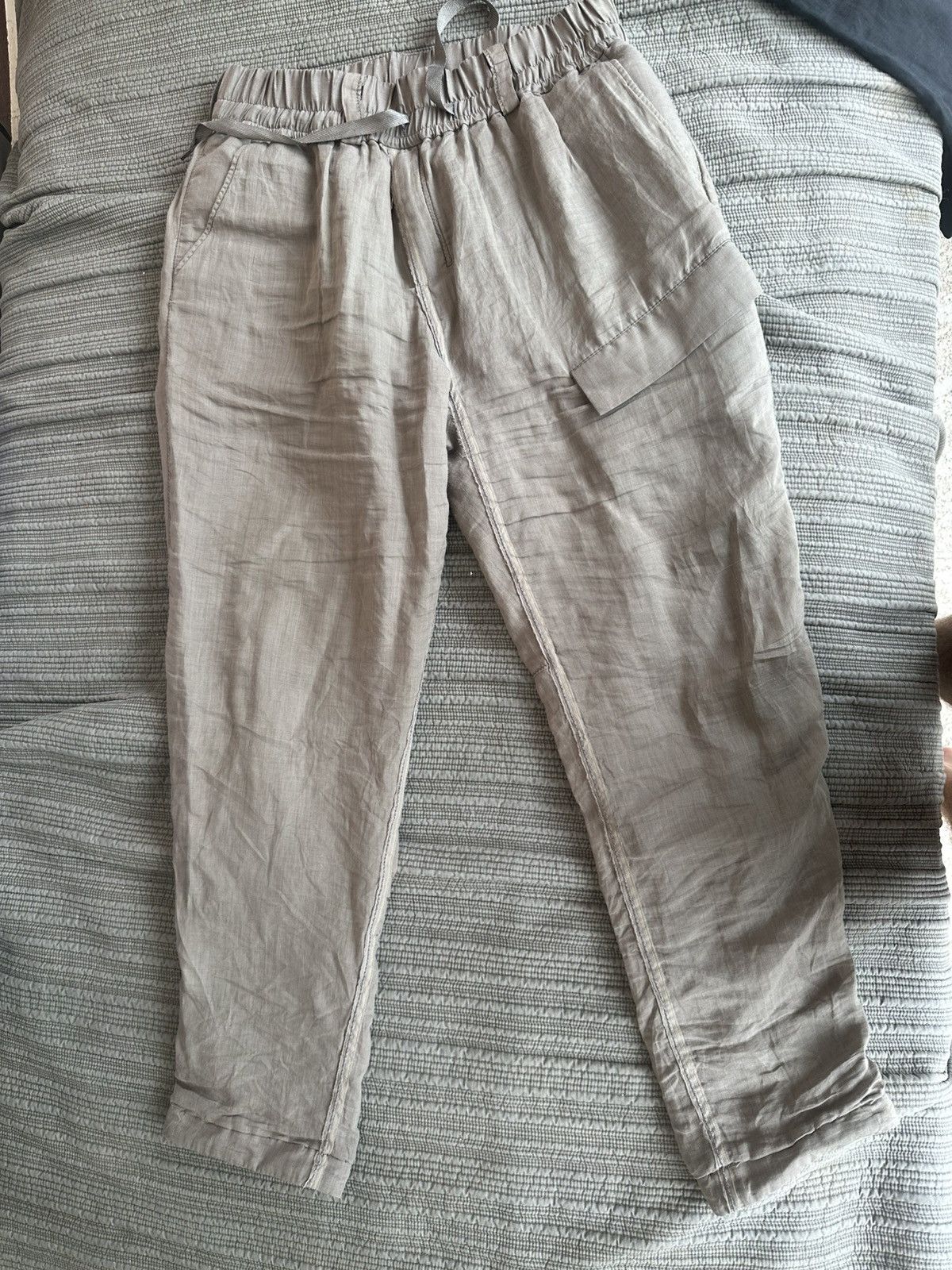 Taichi Murakami Taichi murakami ramie pants Size US 38 / EU 54 - 1 Thumbnail