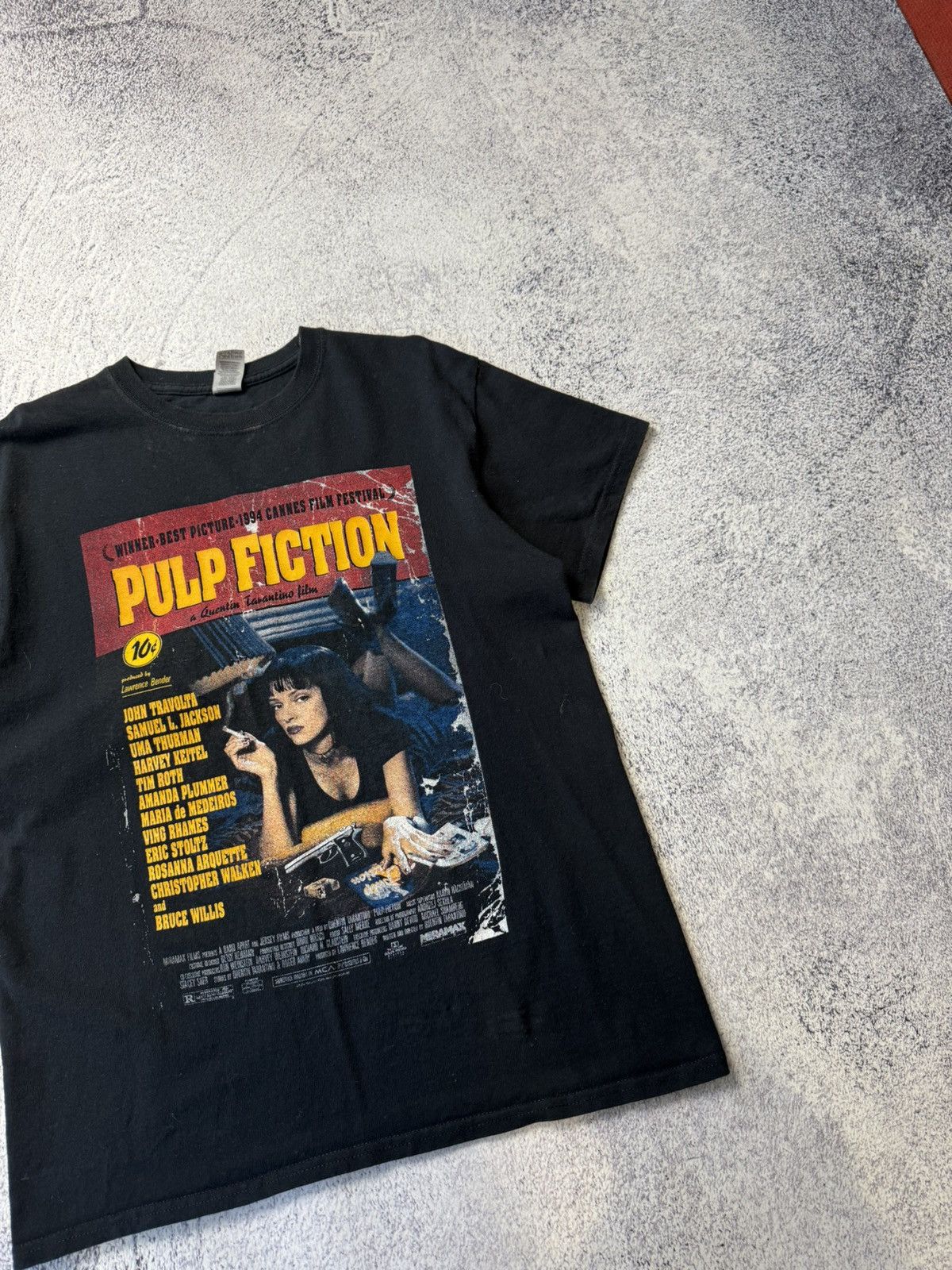 Gildan Vintage Gildan Pulp Fiction Movie Poster Inspired T-Shirt Size US M / EU 48-50 / 2 - 6 Thumbnail