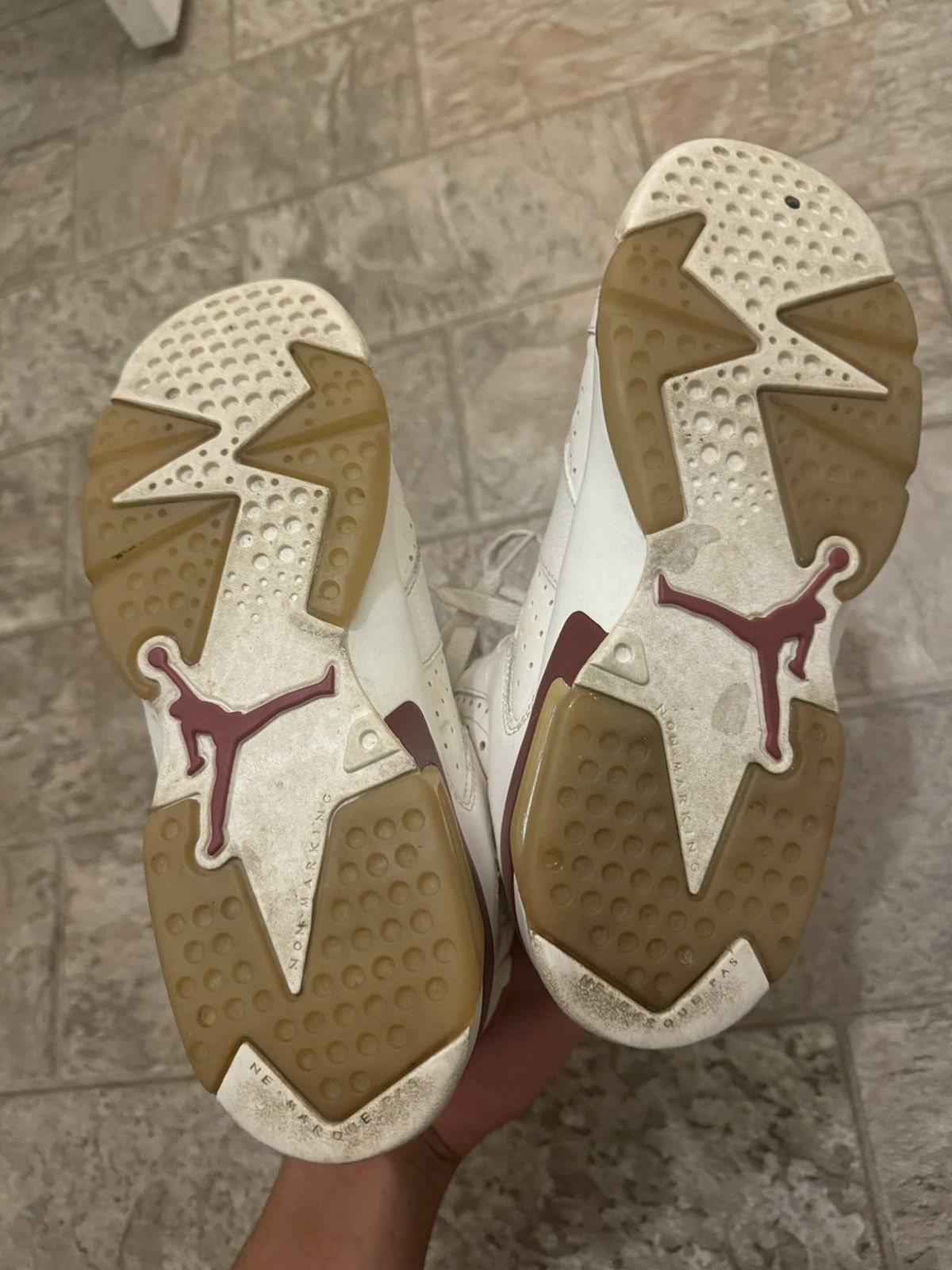 Jordan Brand 2015 Air Jordan 6 Maroon Size US 6 / EU 39 - 4 Thumbnail