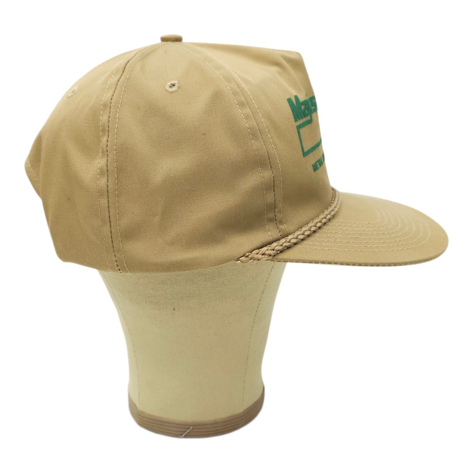 Other Majestic Metal Rope Snapback Cap Hat Trucker Baseball Khaki Size ONE SIZE - 10 Thumbnail