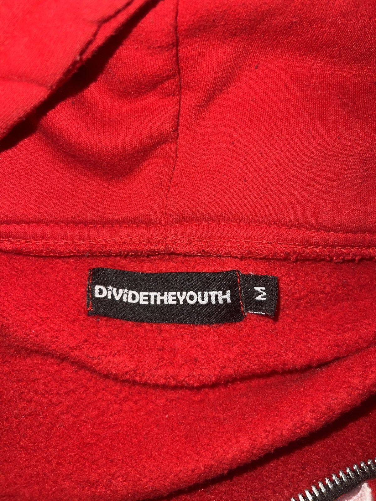 Divide The Youth DivideTheYouth Red Zip Up Hoodie Size US M / EU 48-50 / 2 - 3 Thumbnail