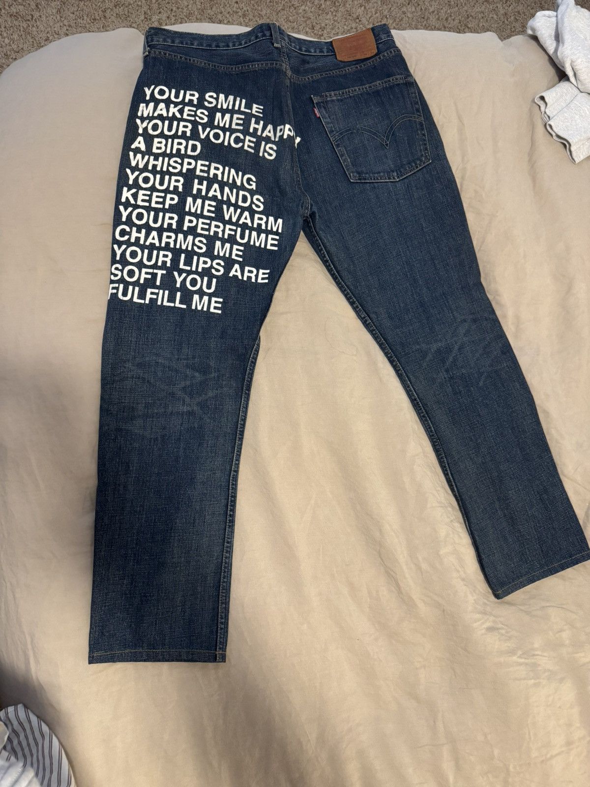Junya Watanabe Poem Denim | Grailed