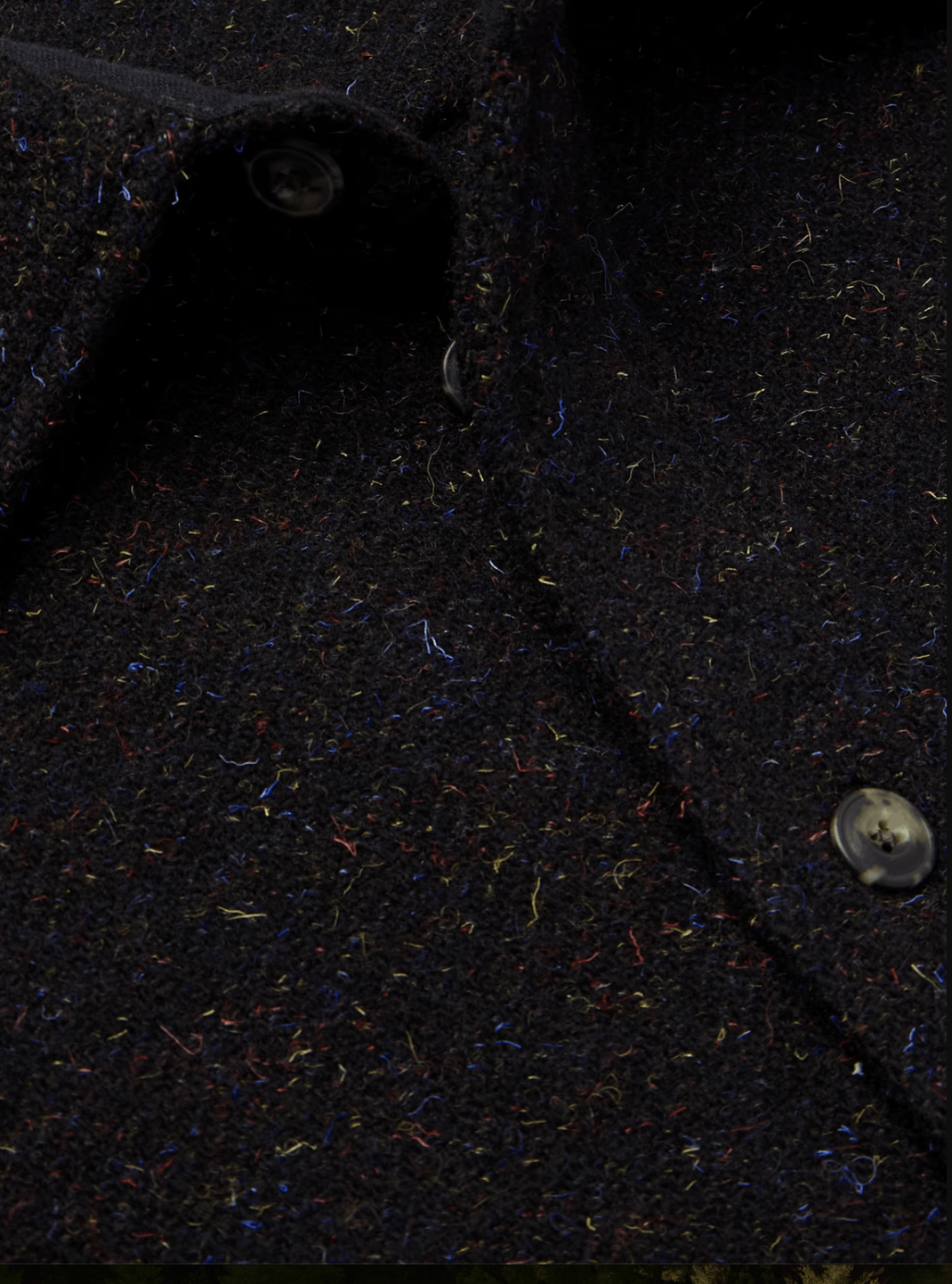 A Kind Of Guise Dullu Brushed Mélange Wool Shirt XL Size US XL / EU 56 / 4 - 4 Thumbnail
