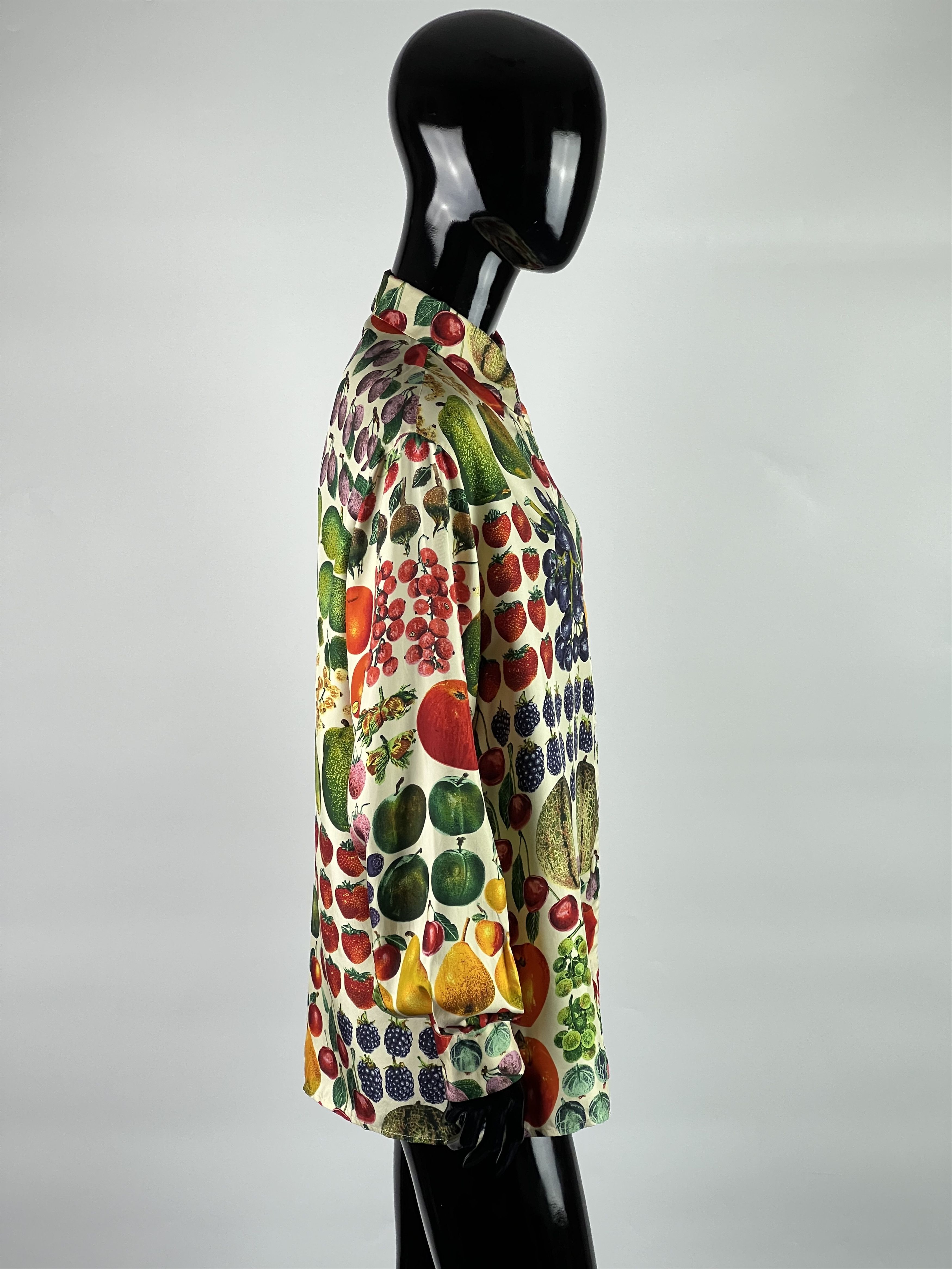 Gucci 90s Ultra Rare Vtg Gucci Tom Ford Era Silk Shirt Size 40 Size S / US 4 / IT 40 - 2 Thumbnail