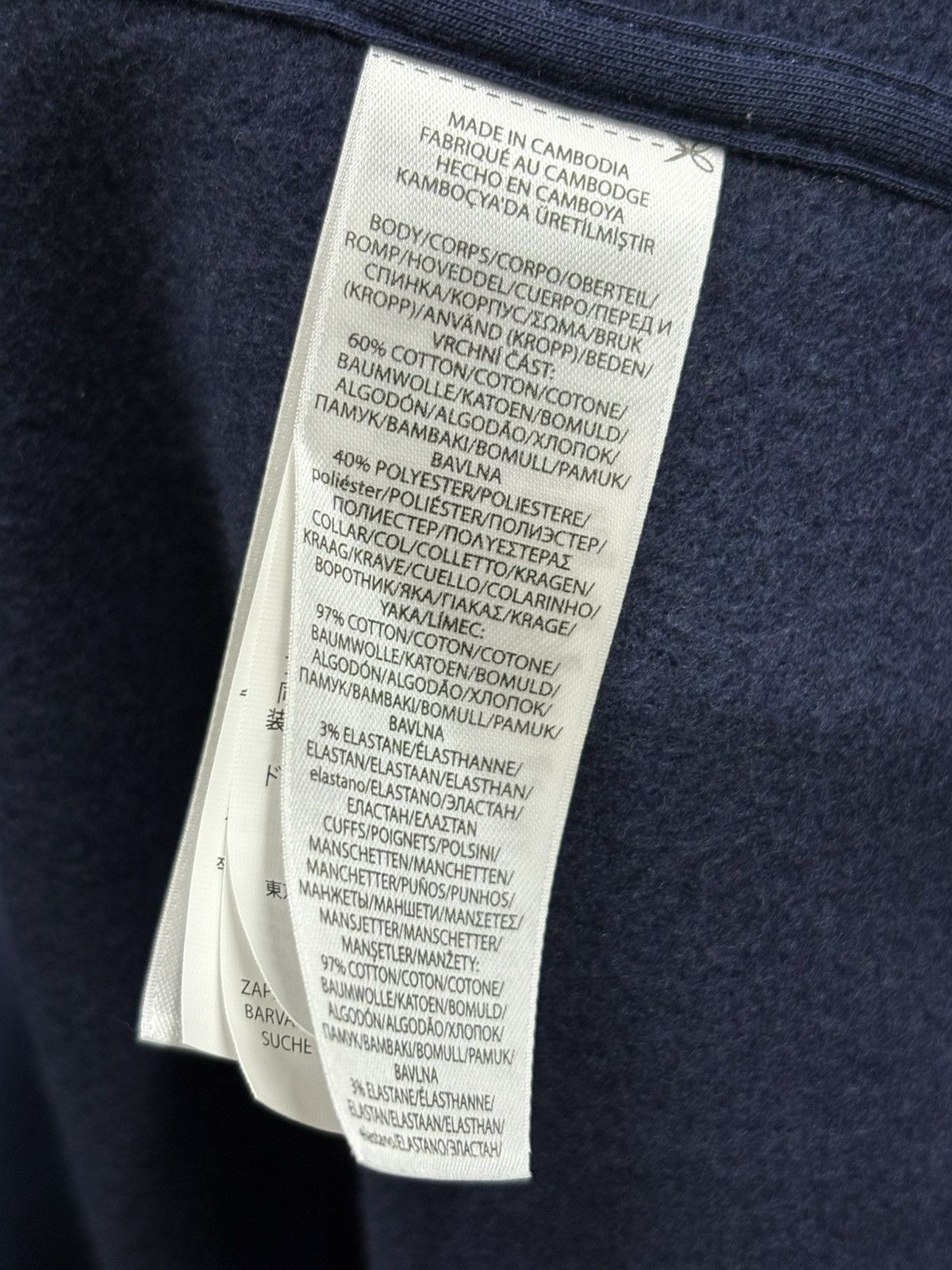 Polo Ralph Lauren Navy & Orange Bomber Jacket Ralph Lauren Men’s L Size US L / EU 52-54 / 3 - 7 Thumbnail