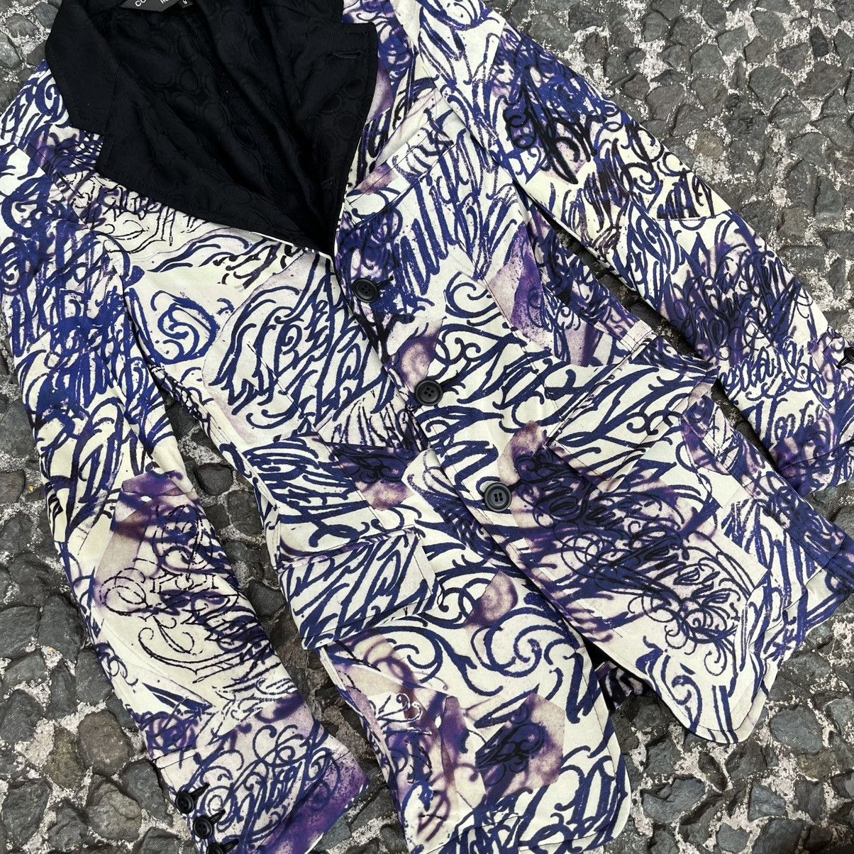 Comme des Garcons Homme Plus Comme des Garçons Homme Plus FW2015 Calligraphy Print Blazer Size US S / EU 44-46 / 1 - 6 Thumbnail