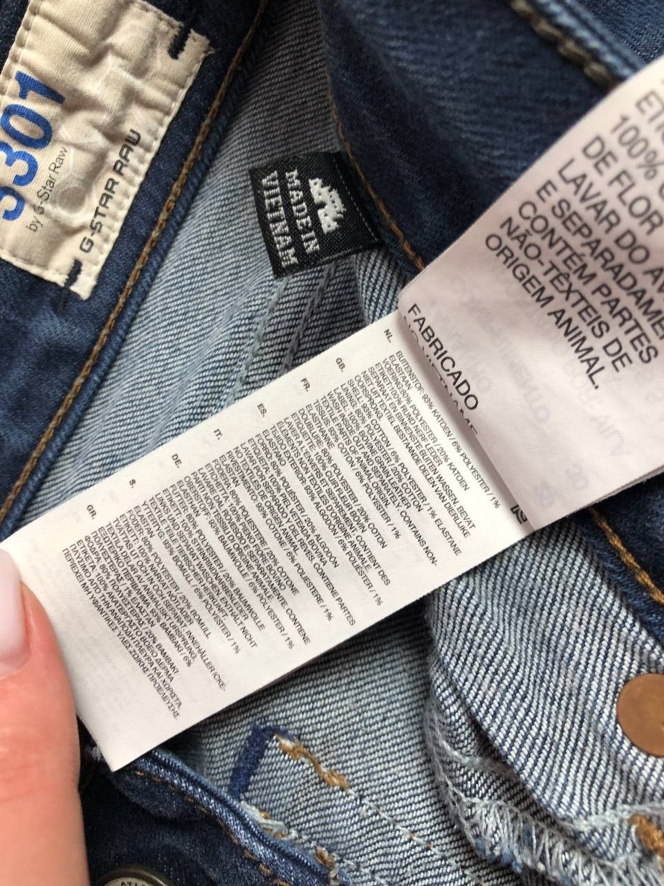 G-Star × Vintage Vintage Gstar jeans Size US 29 - 18 Thumbnail