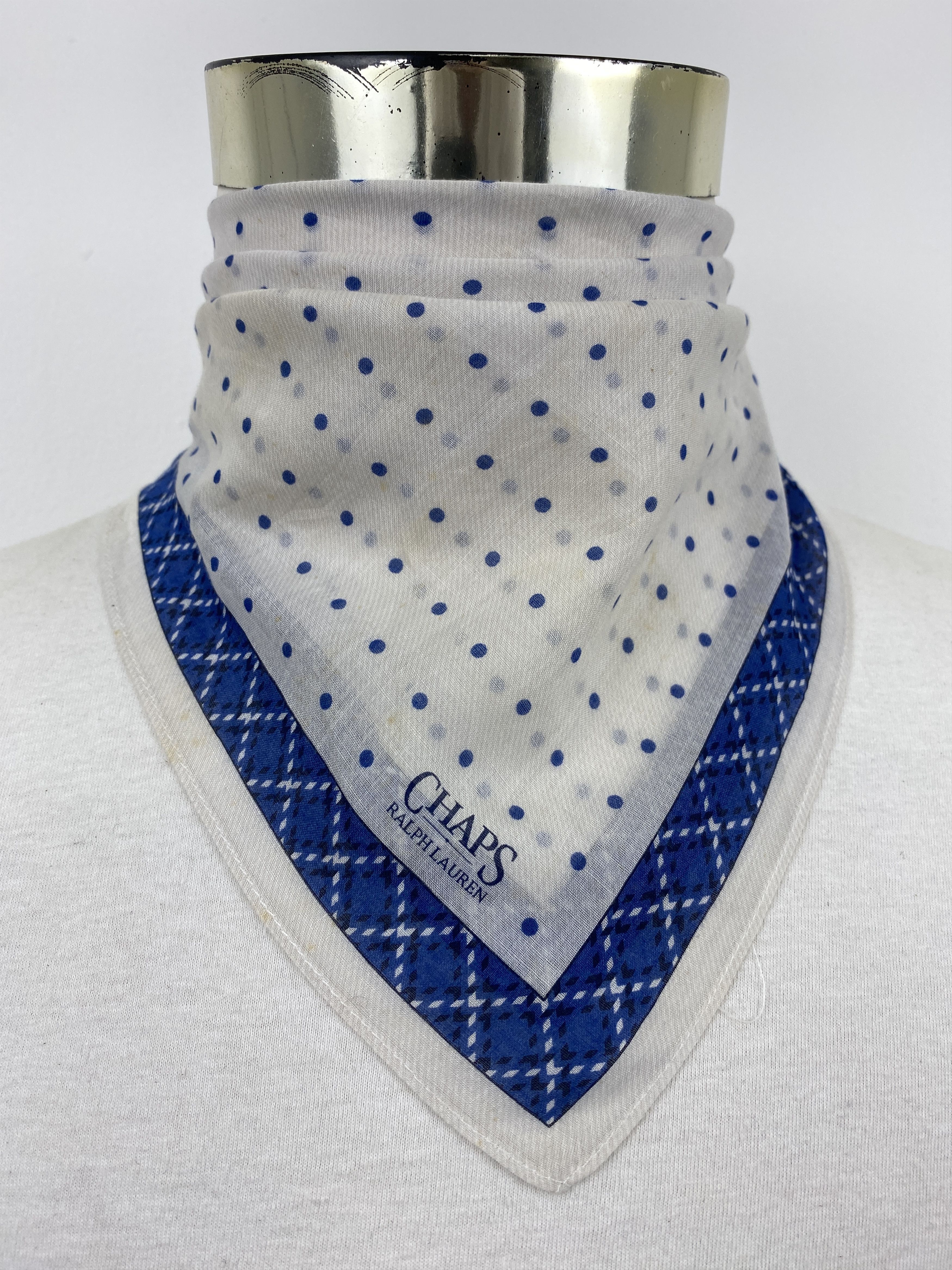 Chaps Ralph Lauren Chaps Ralph Lauren Handkerchief Neckerchief Bandana HKC0739 Size ONE SIZE - 2 Thumbnail