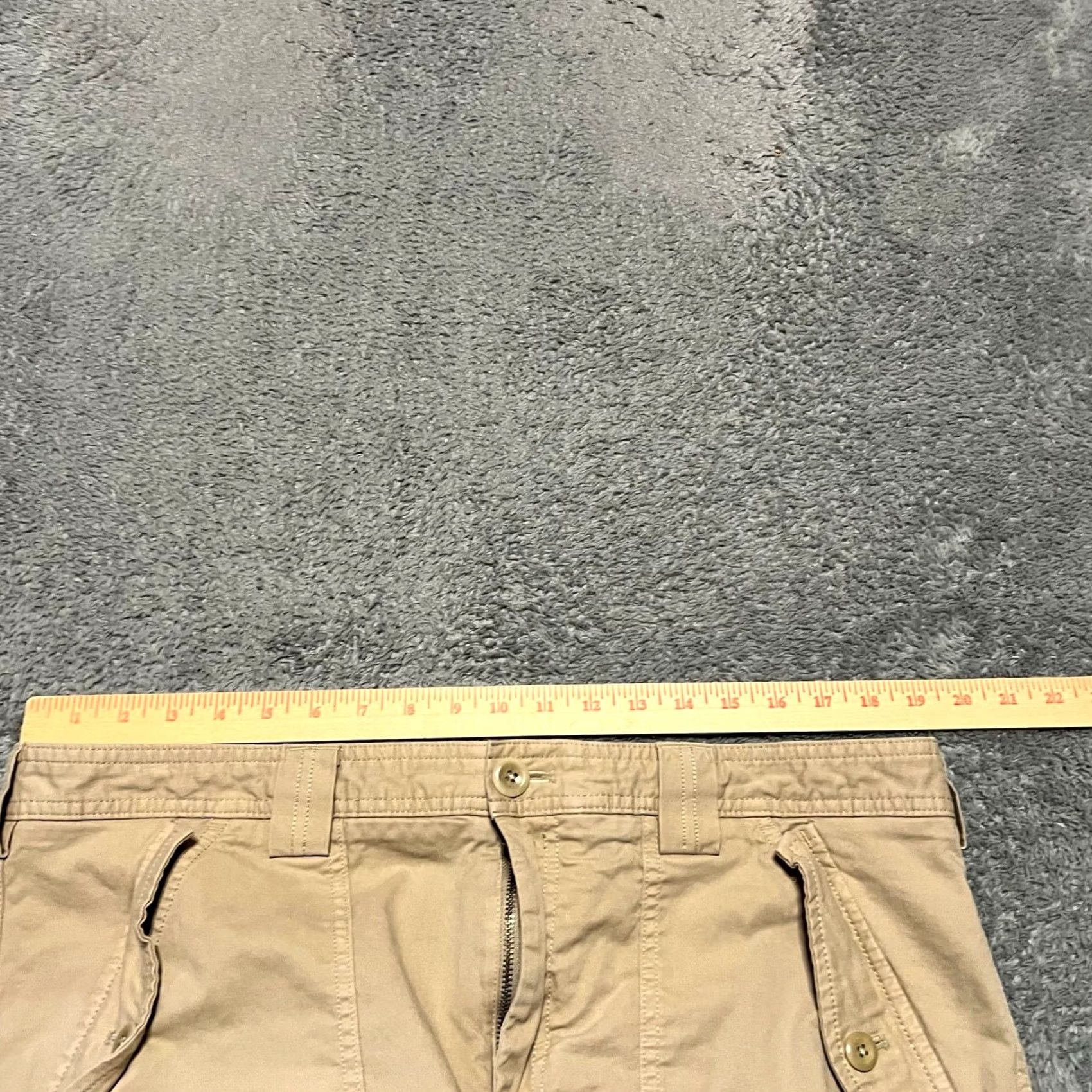 Banana Republic Banana Republic Pants Womens 16 (38x25.5) Utility Barrel Tan Beige 802802 Size 38" / US 16 / IT 52 - 7 Thumbnail