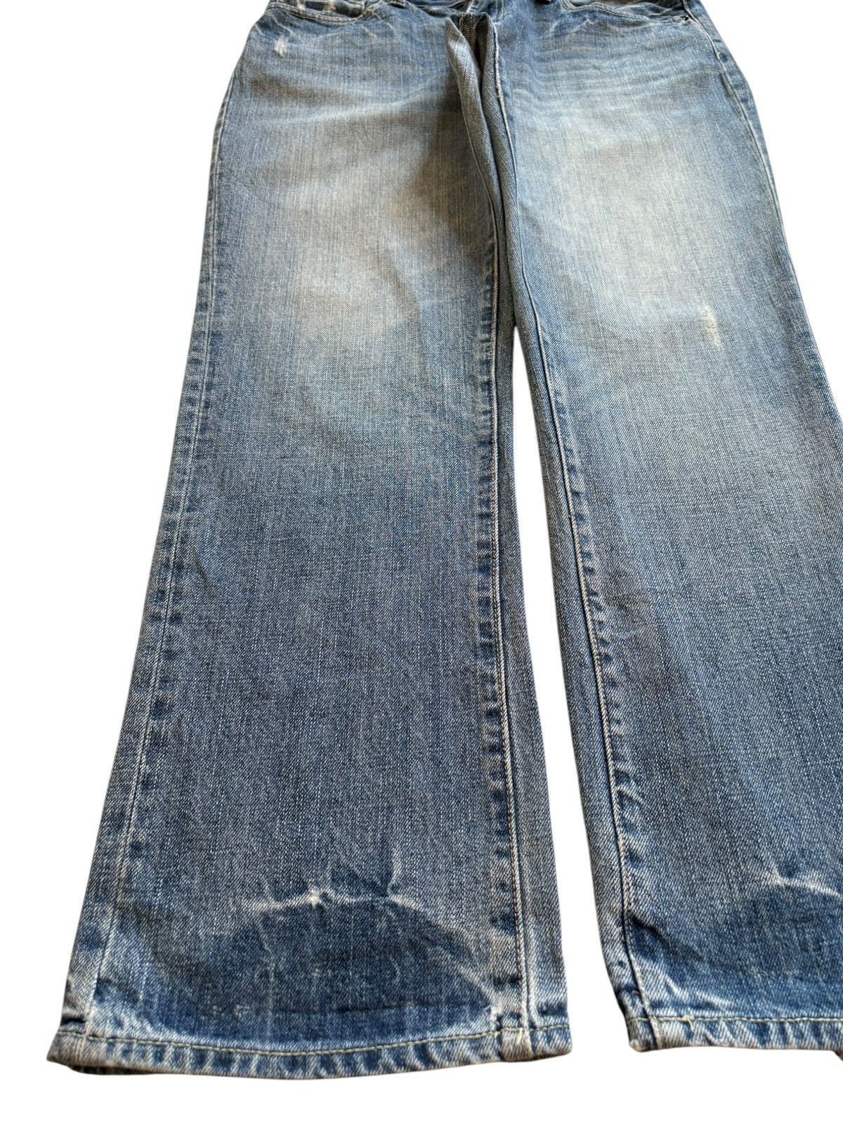 Japanese Brand SALES🔥Vintage Japanese Brand Mud Wash Distressed Jeans Size US 32 / EU 48 - 6 Thumbnail