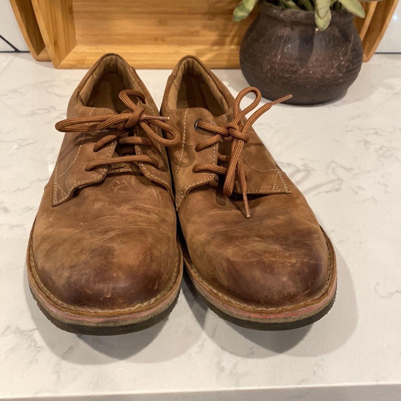 Clarks Clarks Collection Edgewick Plain Oxford Comfort leather 13 Size US 13 / EU 46 - 2 Thumbnail