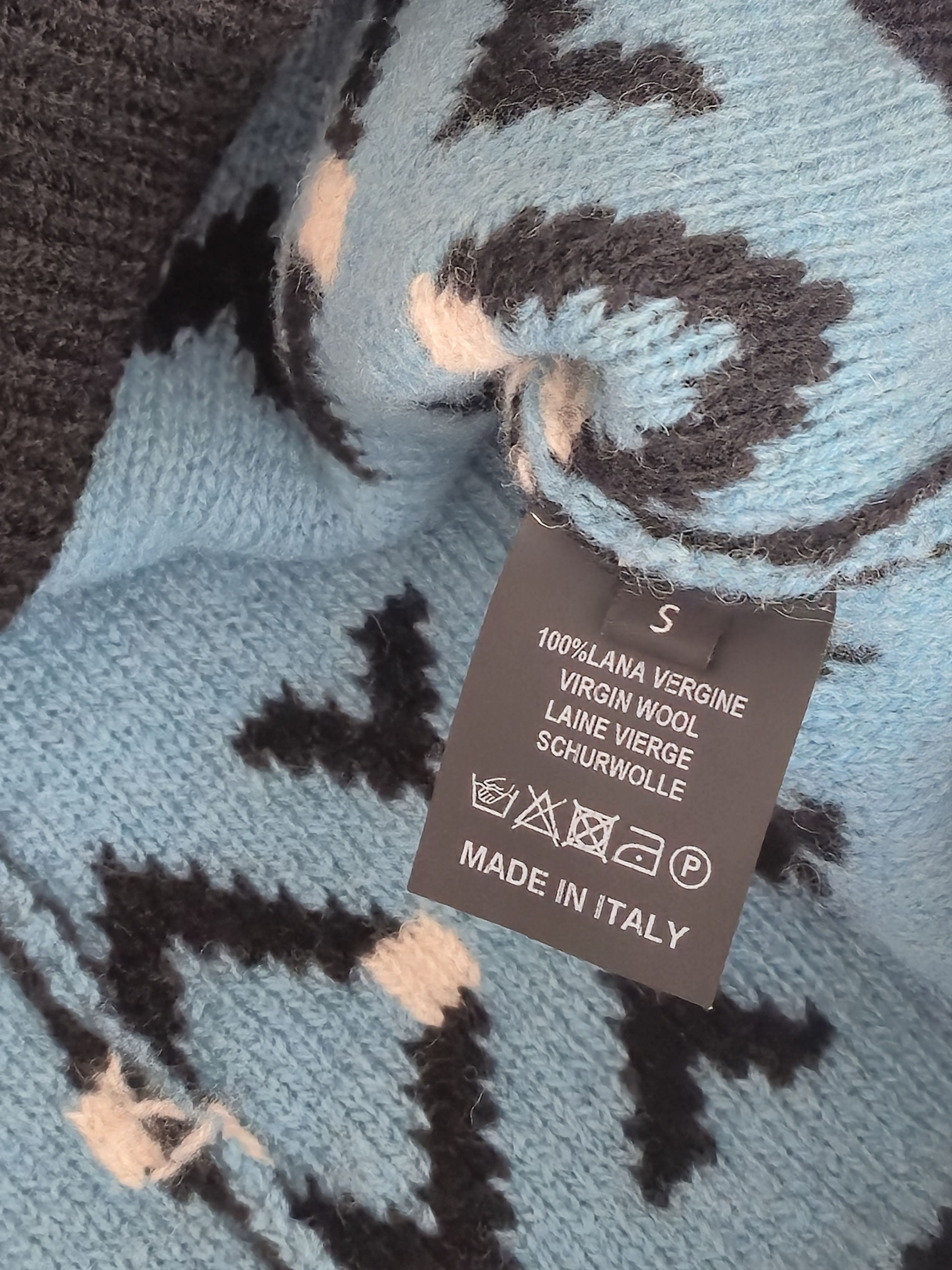 Raf Simons Raf Simons multicolor jacquard knit sweater Size US S / EU 44-46 / 1 - 8 Thumbnail